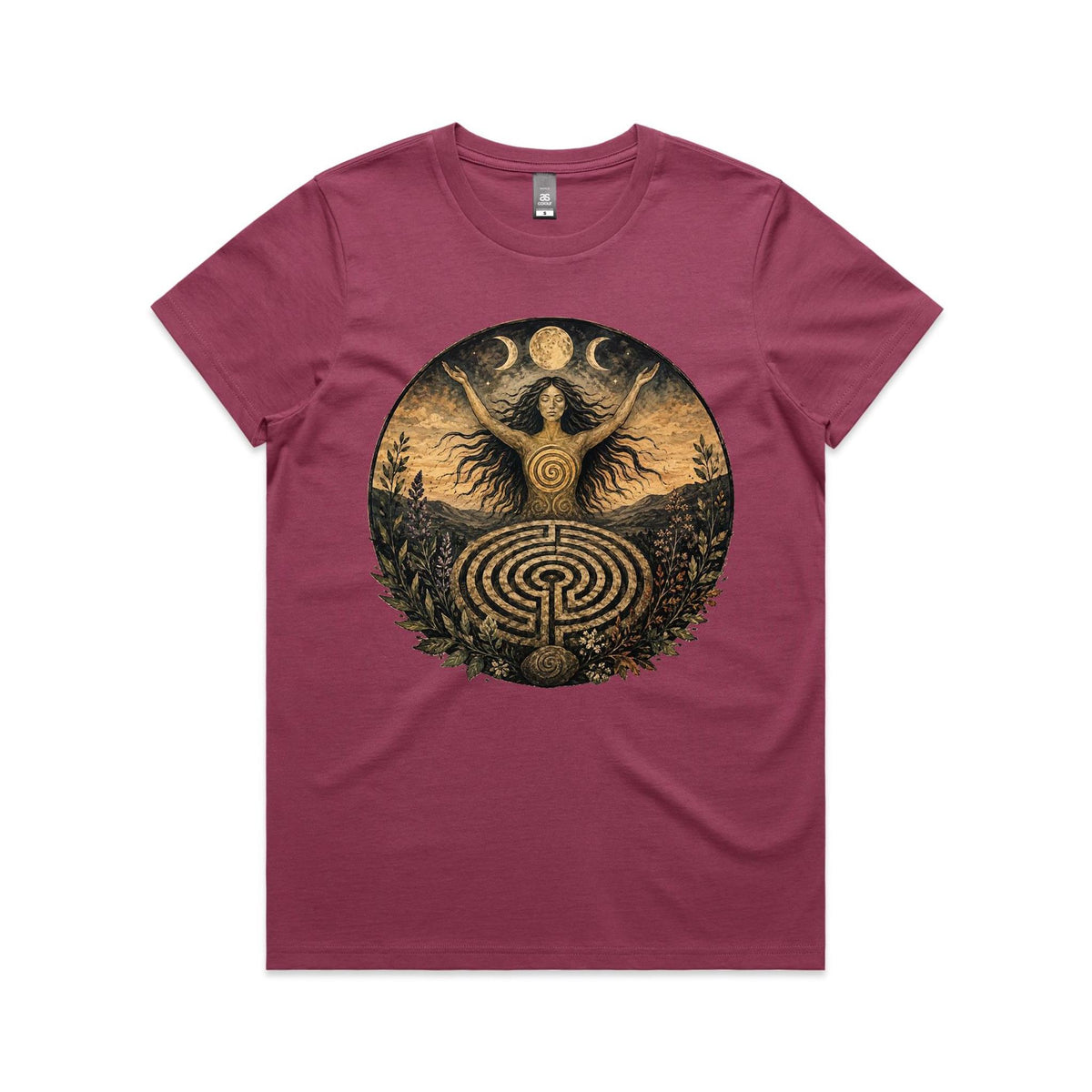 Goddess of the Labyrinth T-Shirt | Goddess Graphic Tee