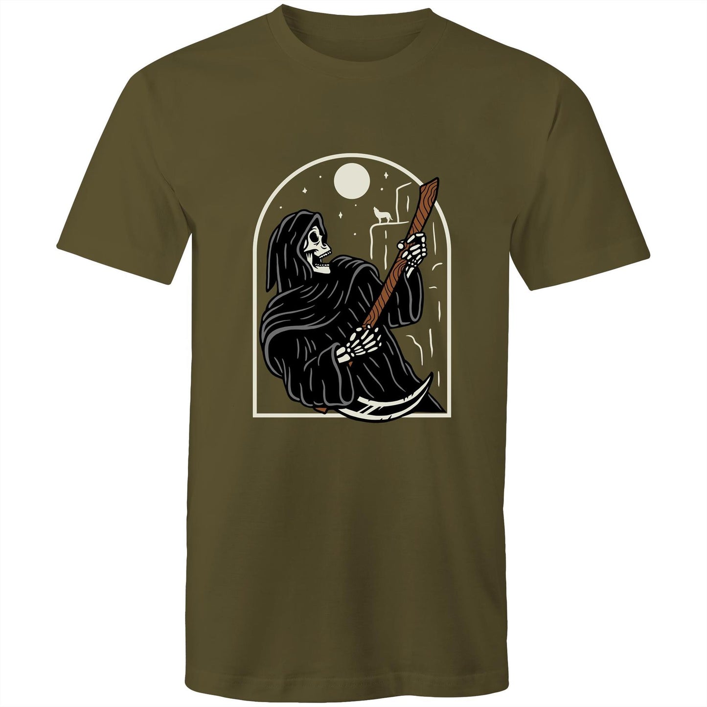 Men's Death Metal Graphic T-Shirt | Grim Reaper Tee