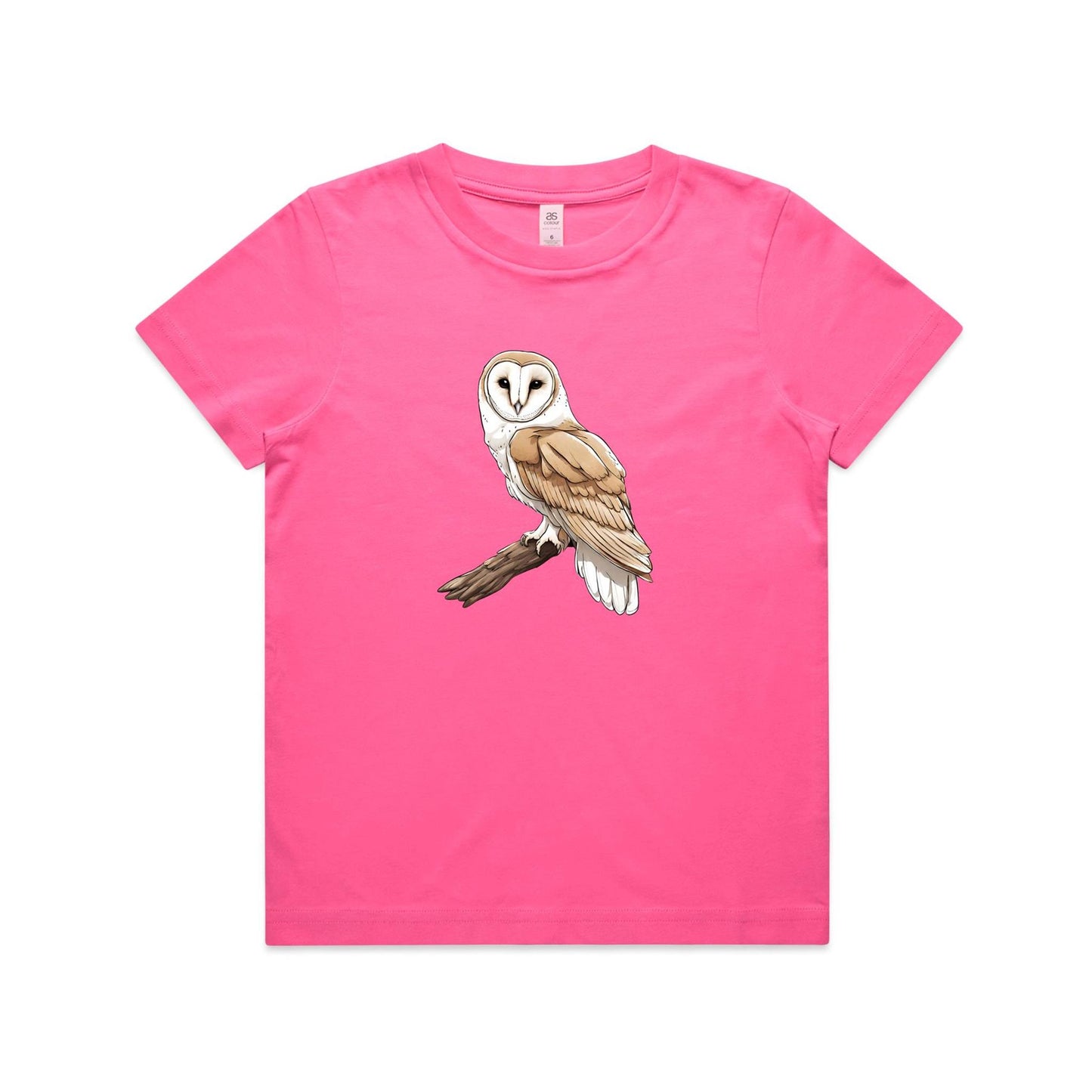 Kid's Earthfolk T-shirt - Barn Owl