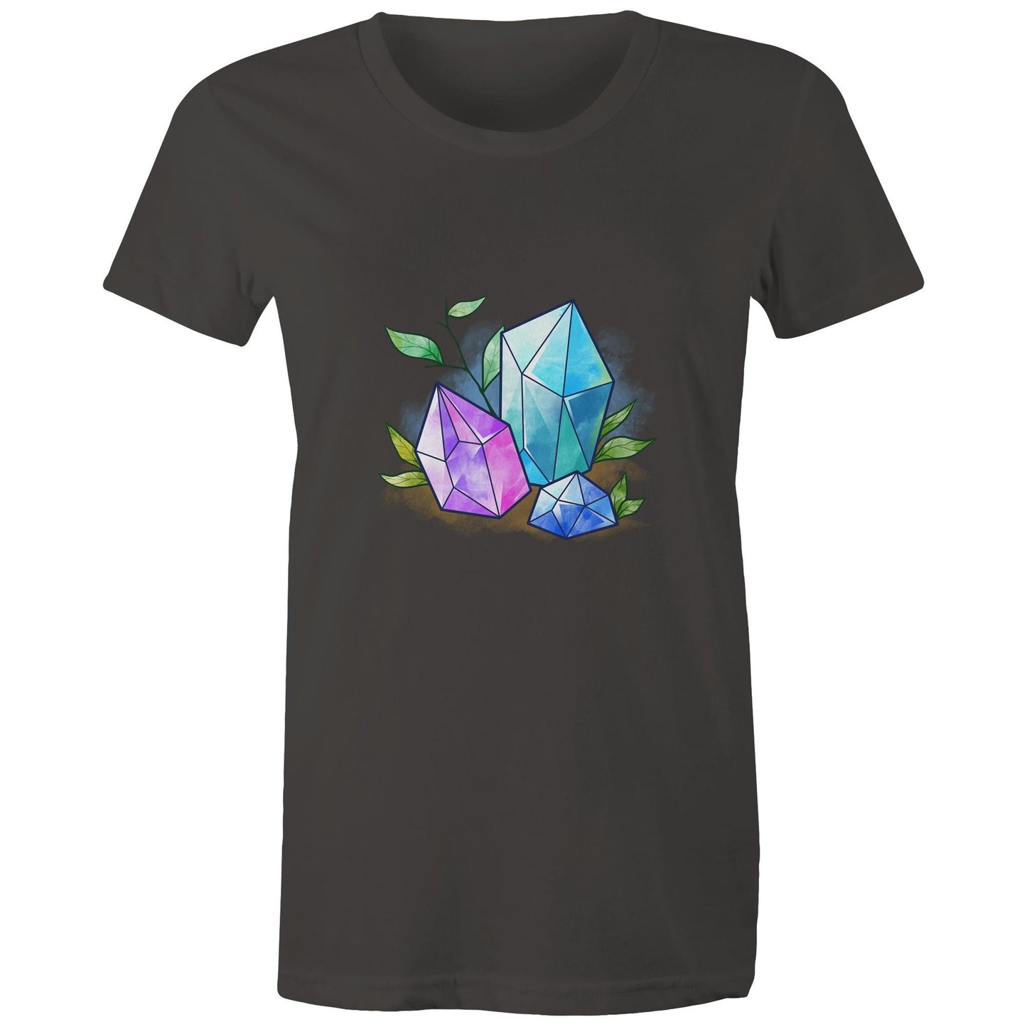 Women's Earthfolk T shirt - Water Crystals