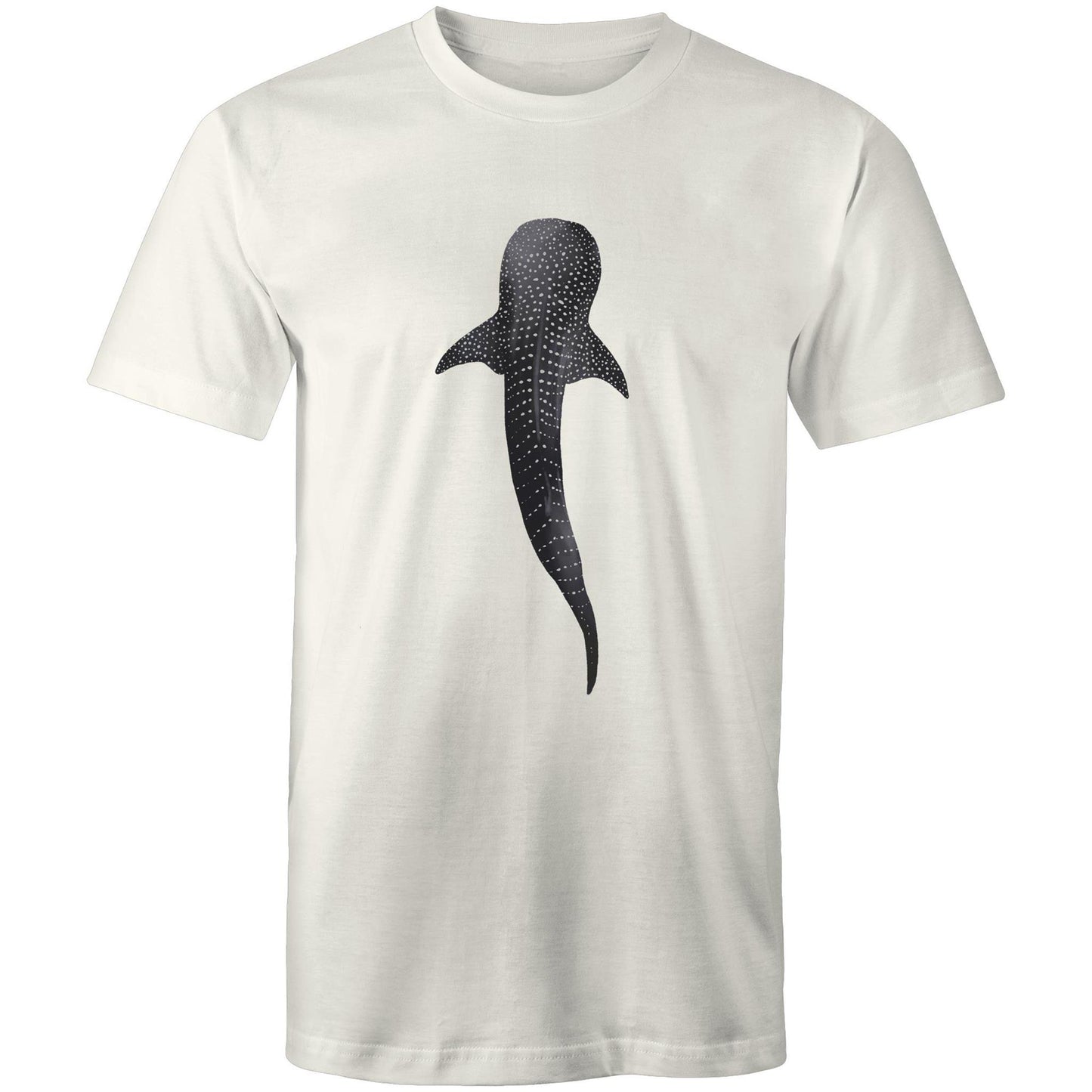 Earthfolk Printed T shirt - Mens Reaxed Fit - Whale Shark - The Crescent Moon