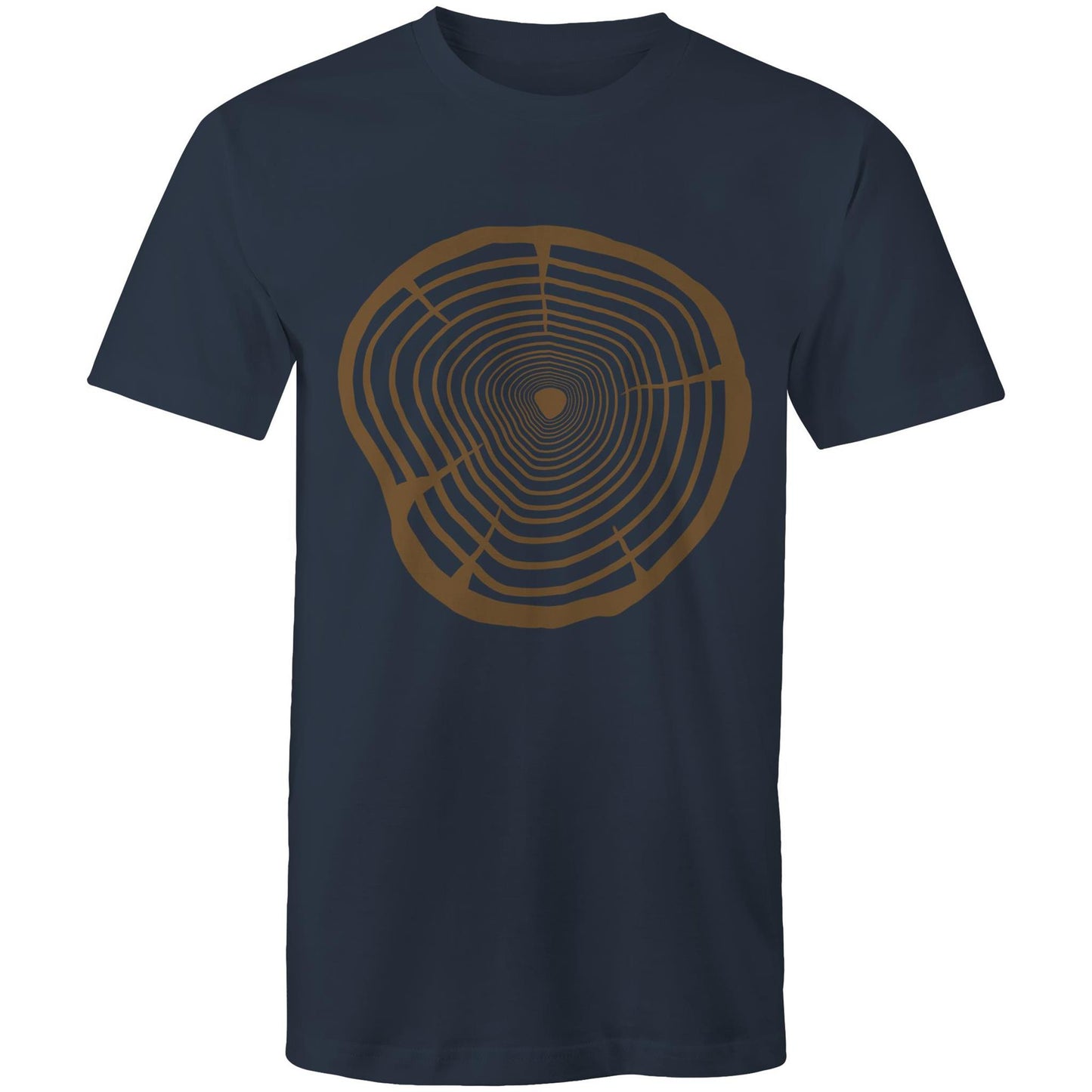 Men's Earthfolk T shirt - Wood Grain