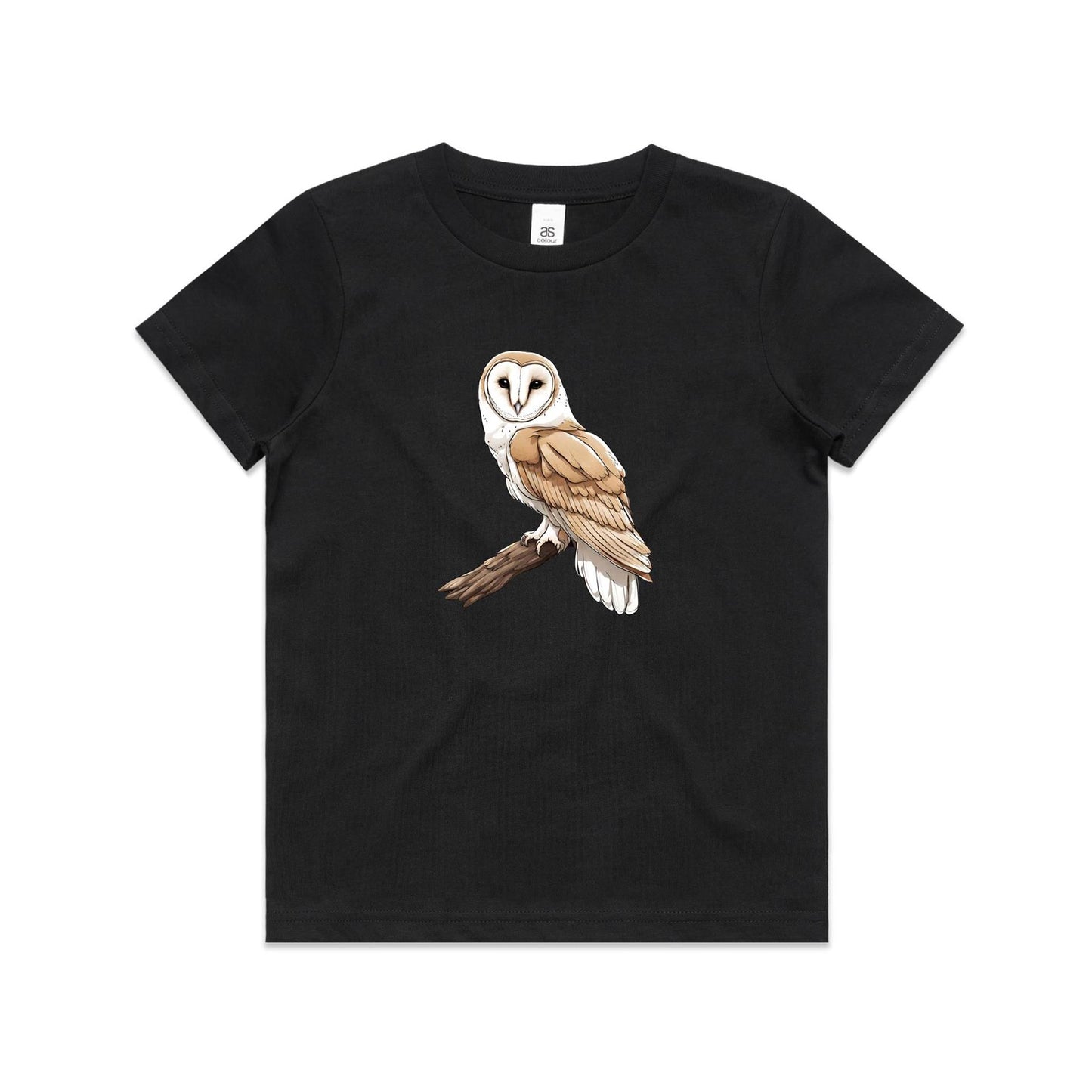 Kid's Earthfolk T-shirt - Barn Owl