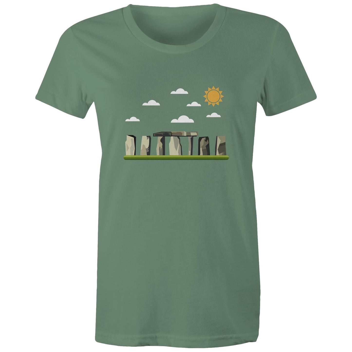 Women's Earthfolk T shirt - Standing Stones