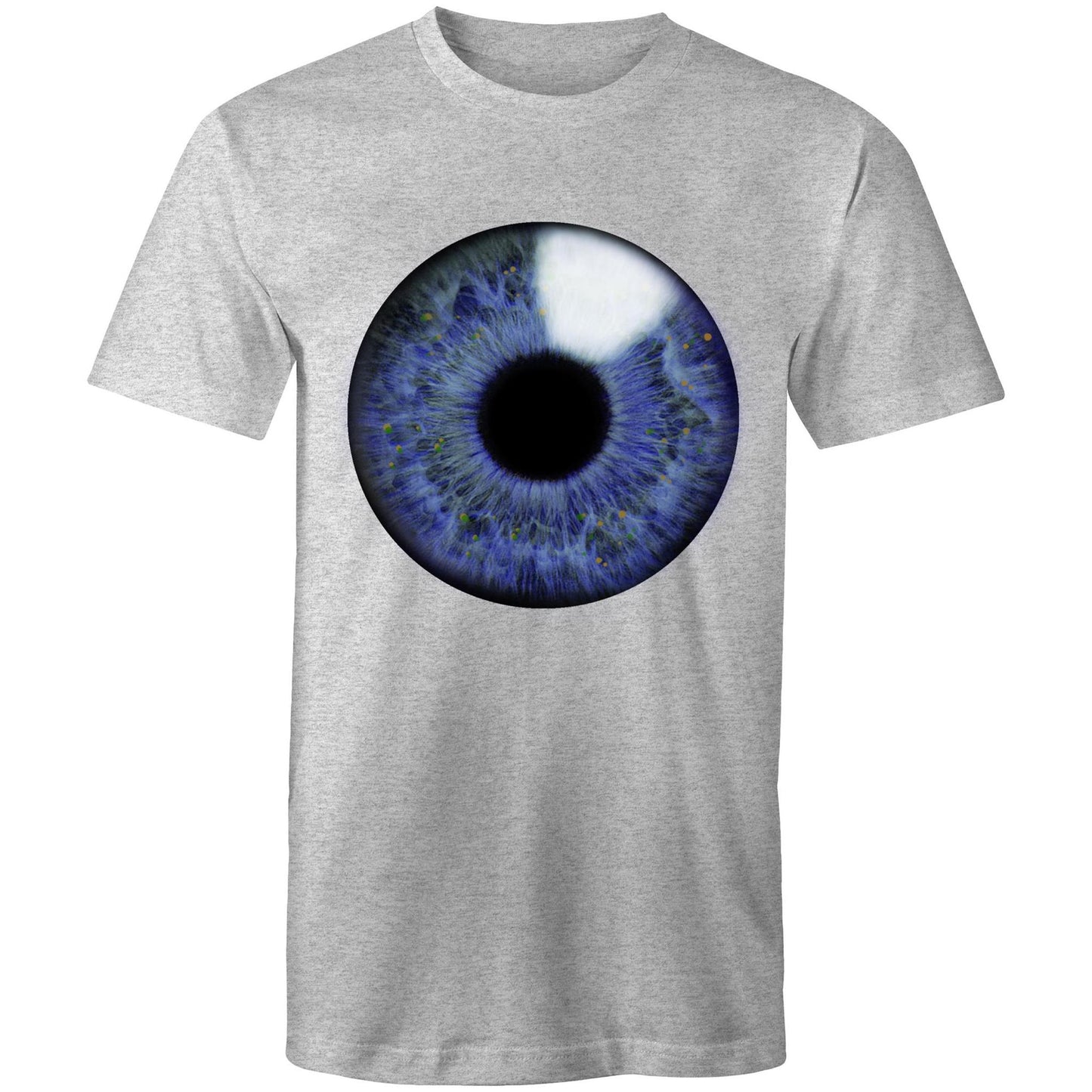 Earthfolk Printed T shirt - Mens Relaxed Fit - Eyeball - The Crescent Moon