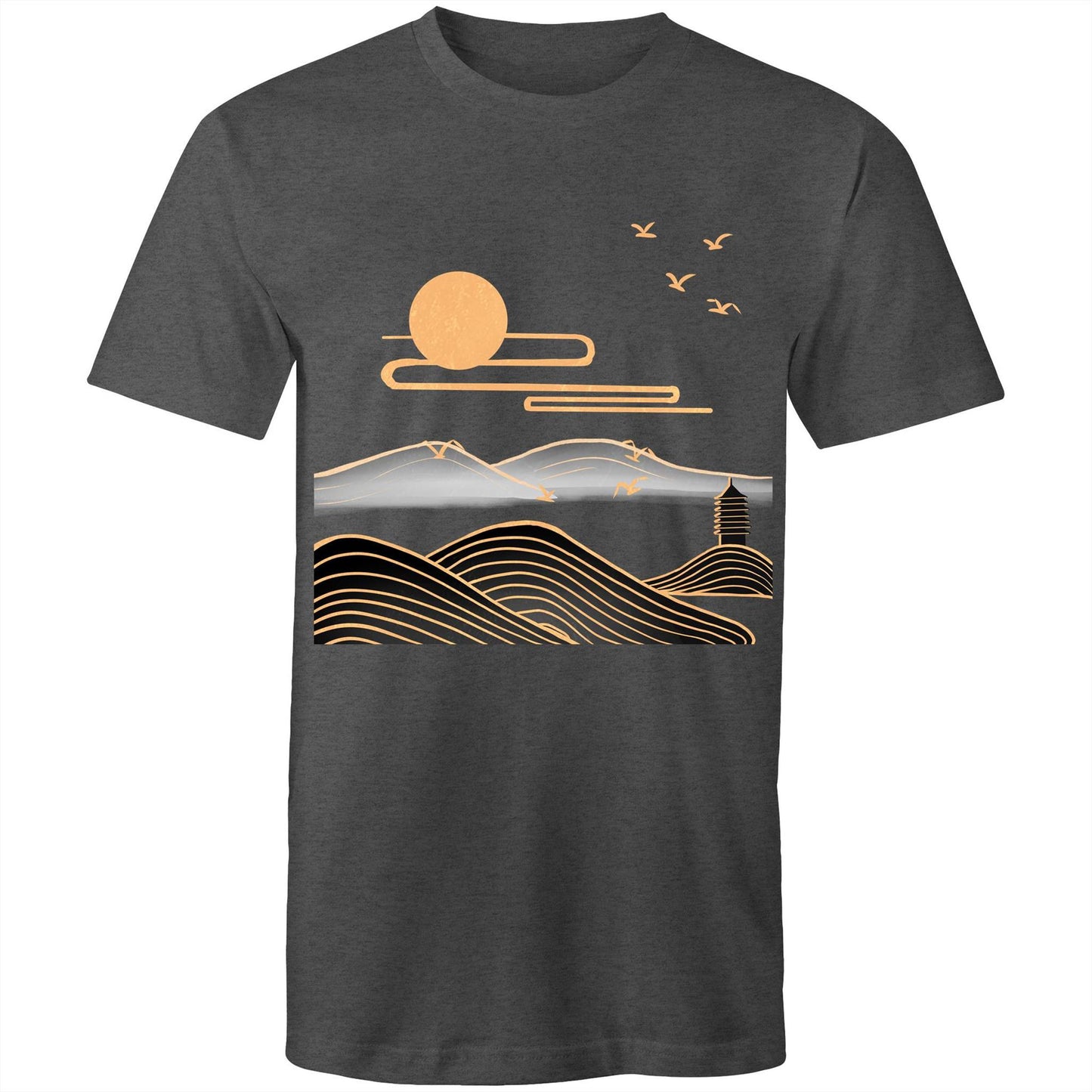 Men's Earthfolk T shirt - Nature's Rise