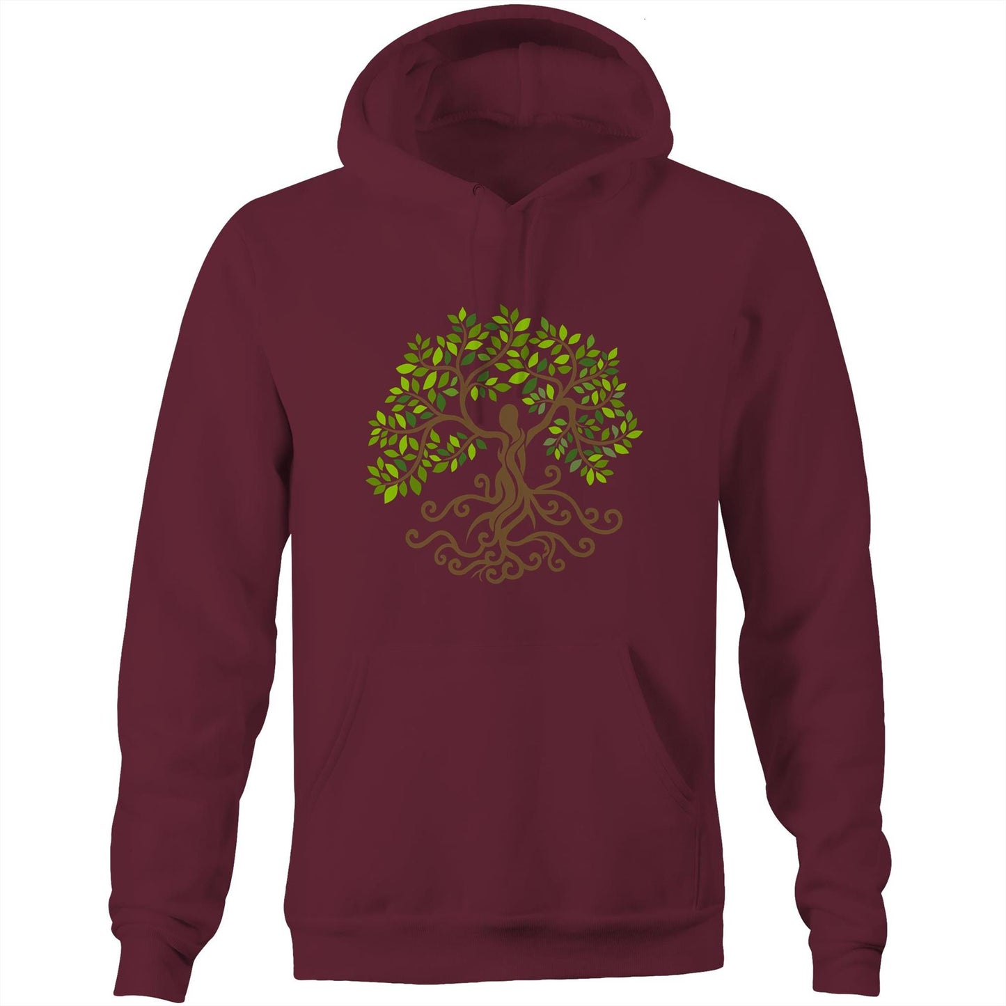 Unisex Earthfolk Hoodie - Earth and Soul - The Crescent Moon