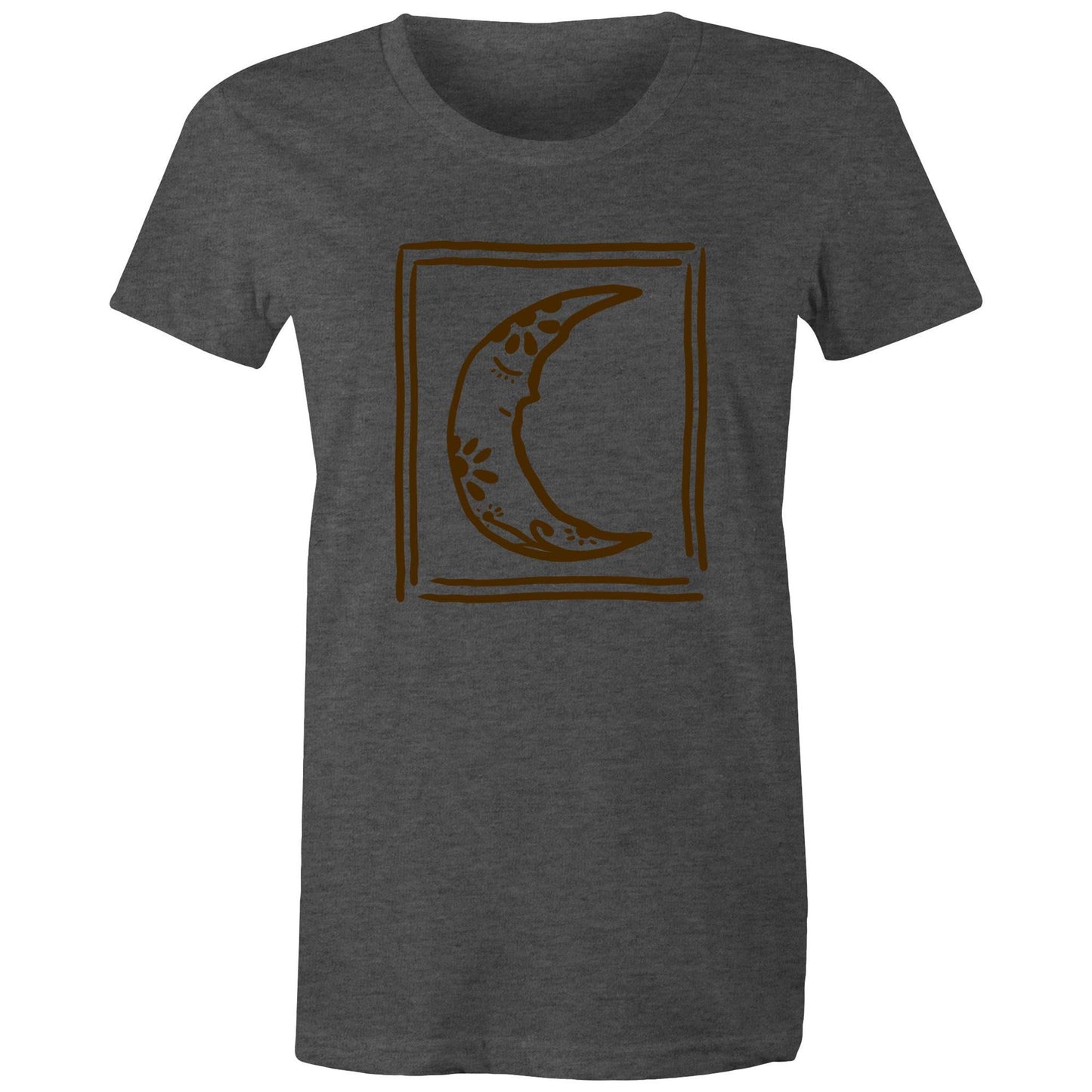 Women's Earthfolk T shirt - Sleepy Moon