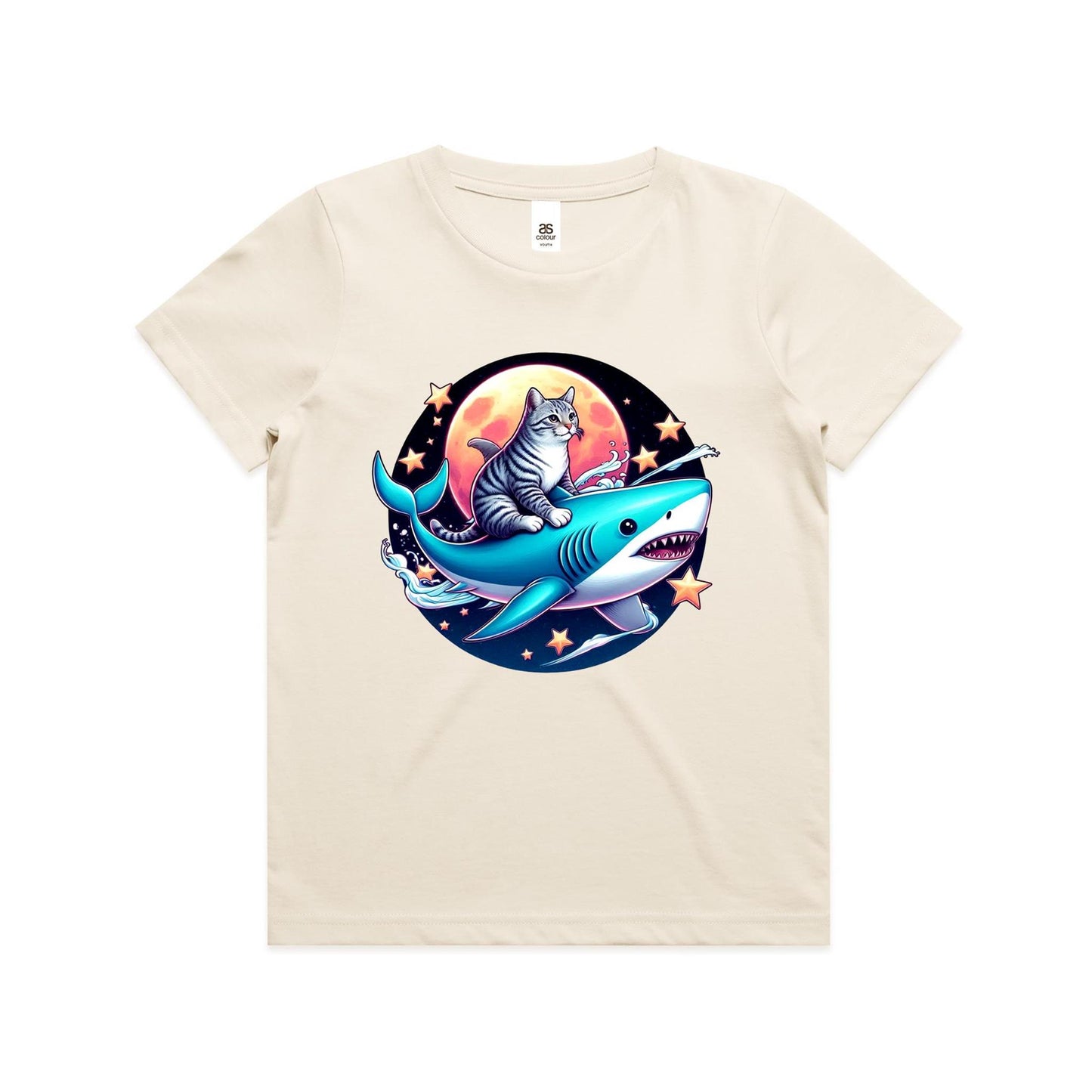Kids Earthfolk Space Kitten T-shirt