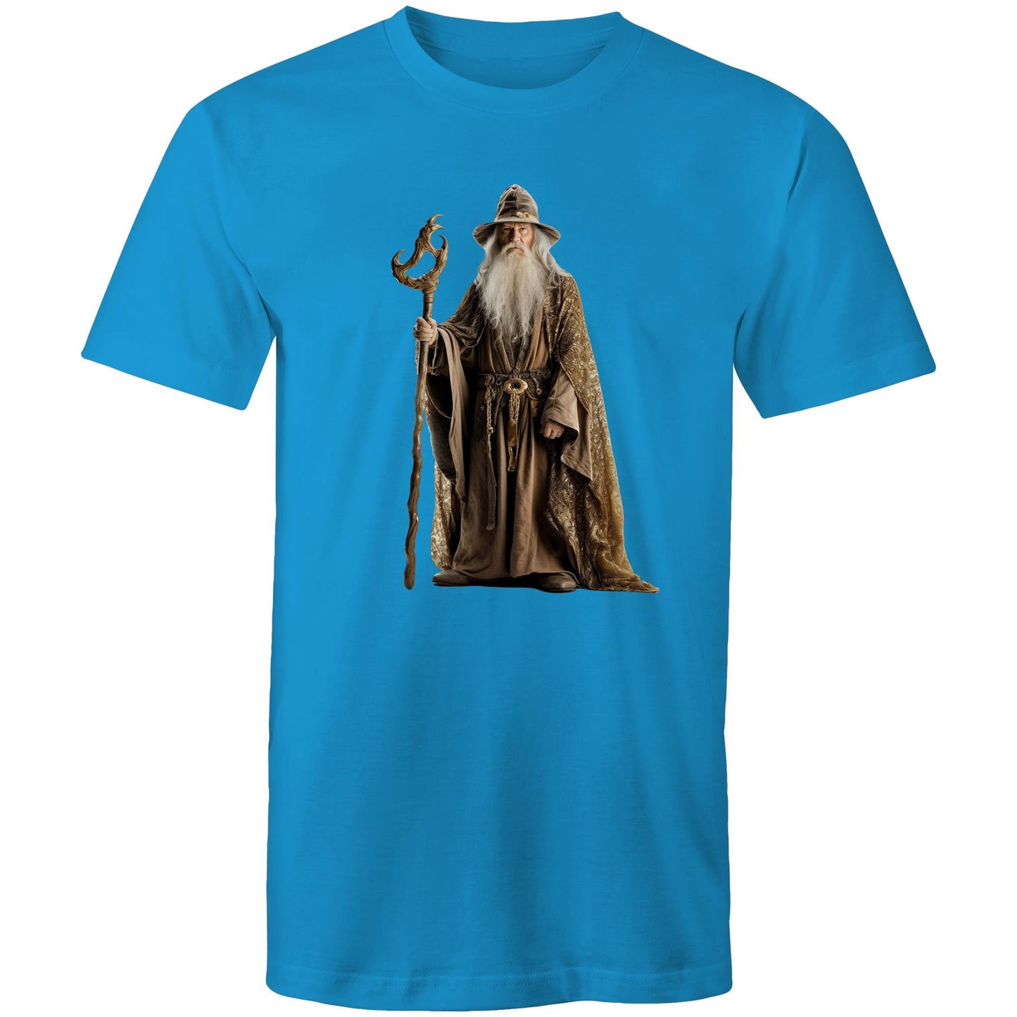 Men's Earthfolk Printed T shirt - Wise Wizard