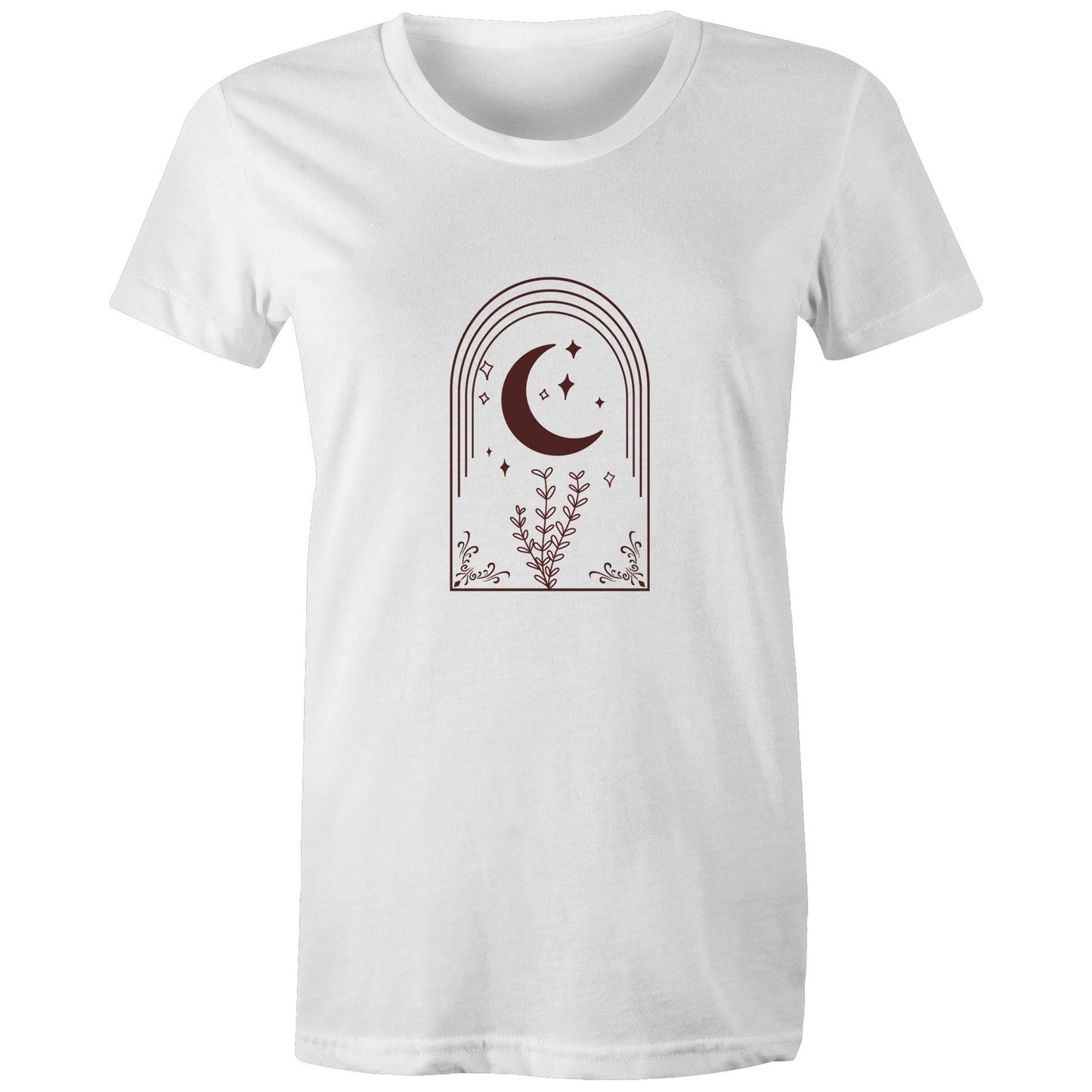 Women's Earthfolk T shirt - Moon Arch