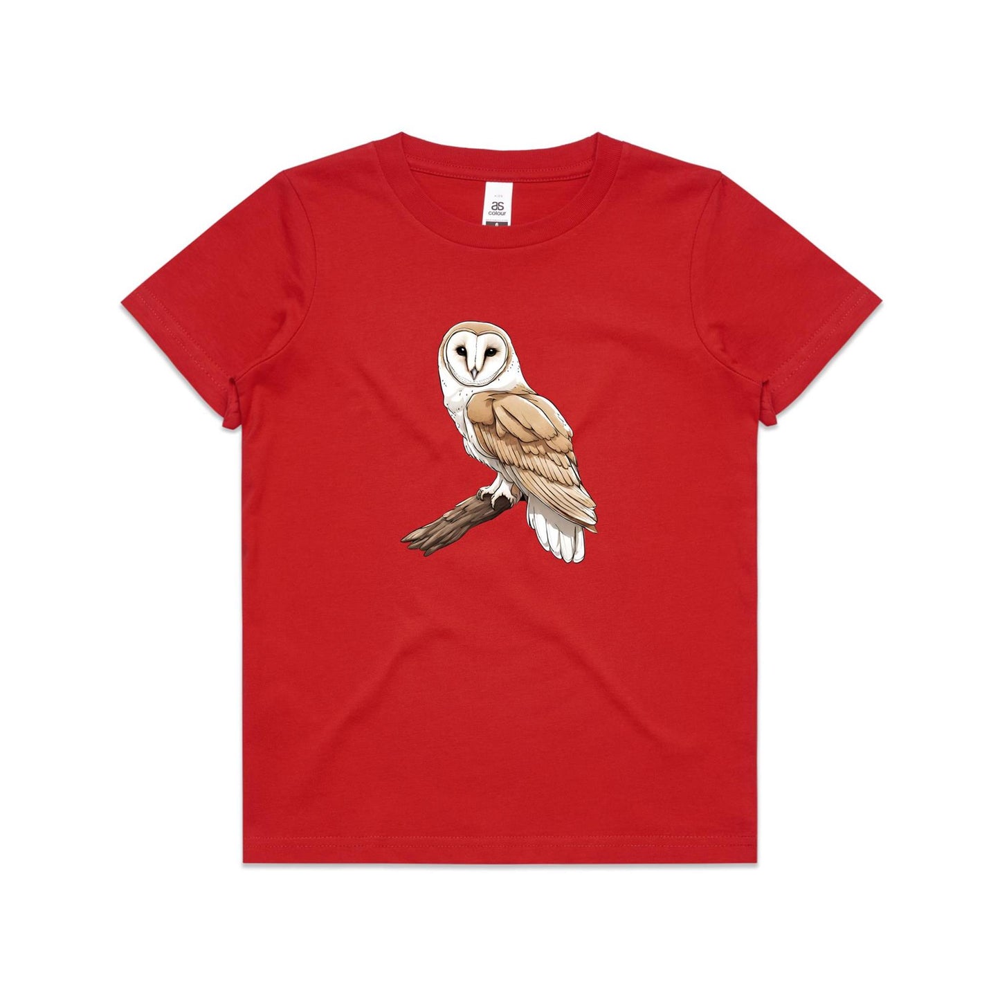 Kid's Earthfolk T-shirt - Barn Owl