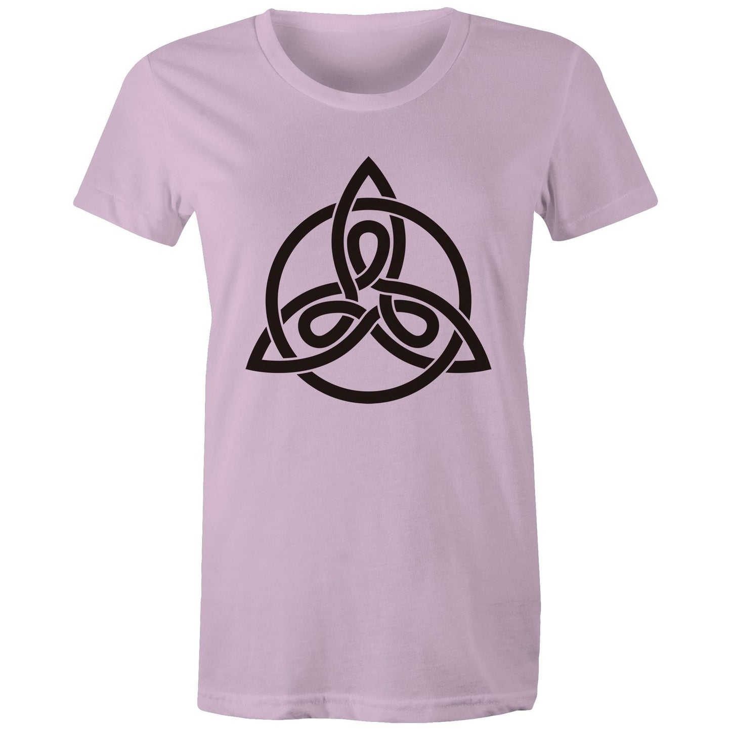 Women's Earthfolk T shirt - Celtic Knot - The Crescent Moon