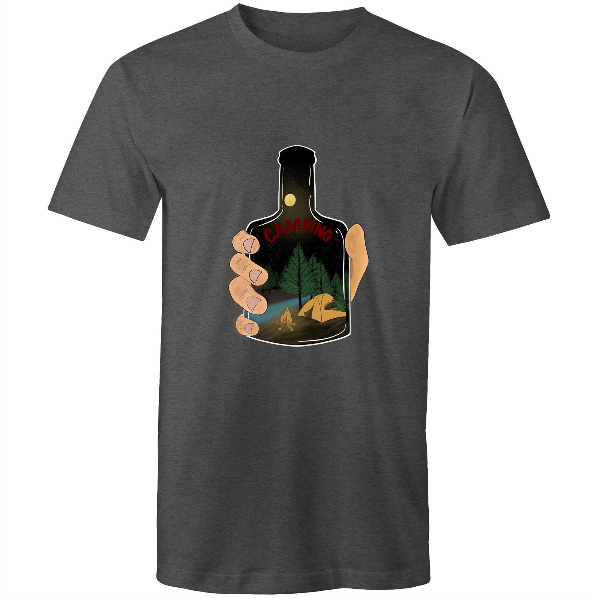 Men's Camping Graphic T-Shirt | Camping Essence Print Tee