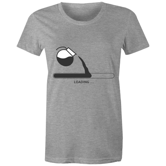 Women's Earthfolk Printed T shirt - Coffee Hit