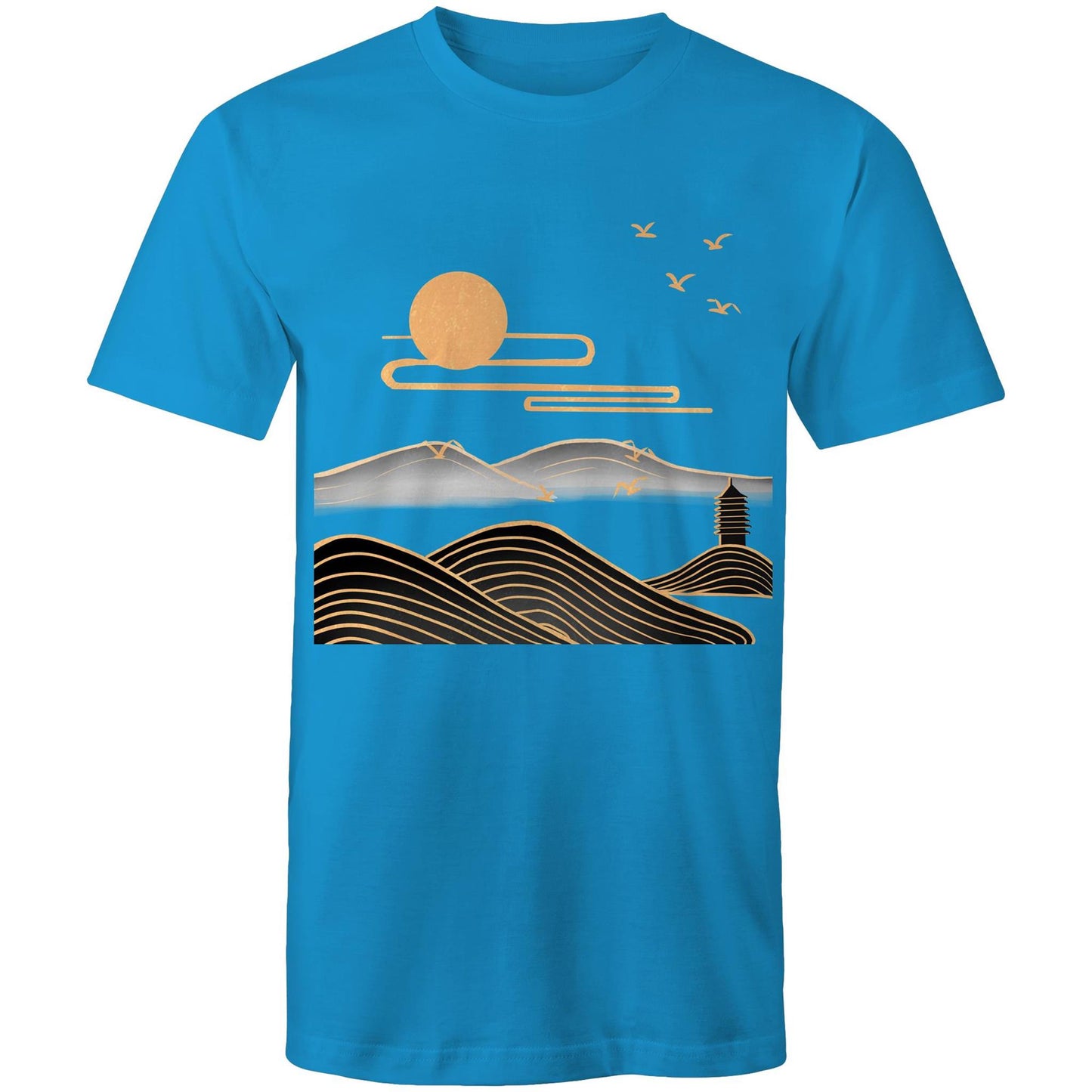 Men's Earthfolk T shirt - Nature's Rise