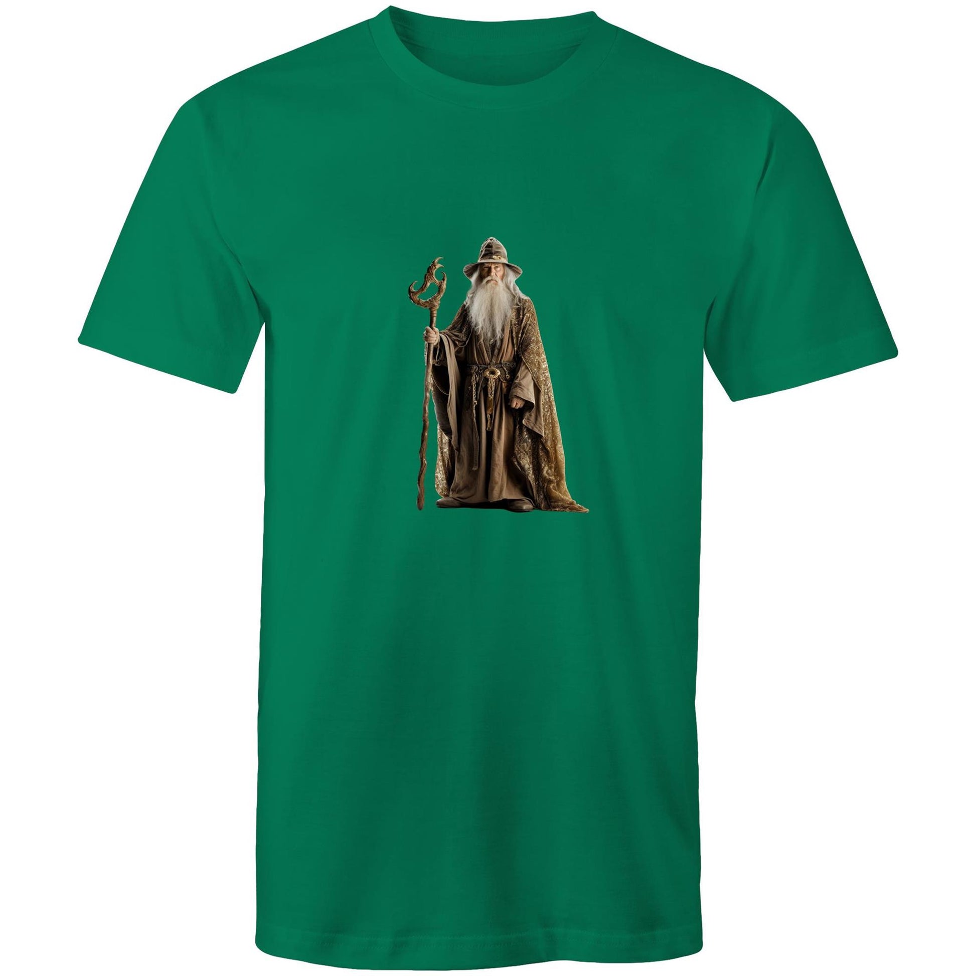 Men's Earthfolk Printed T shirt - Wise Wizard - The Crescent Moon