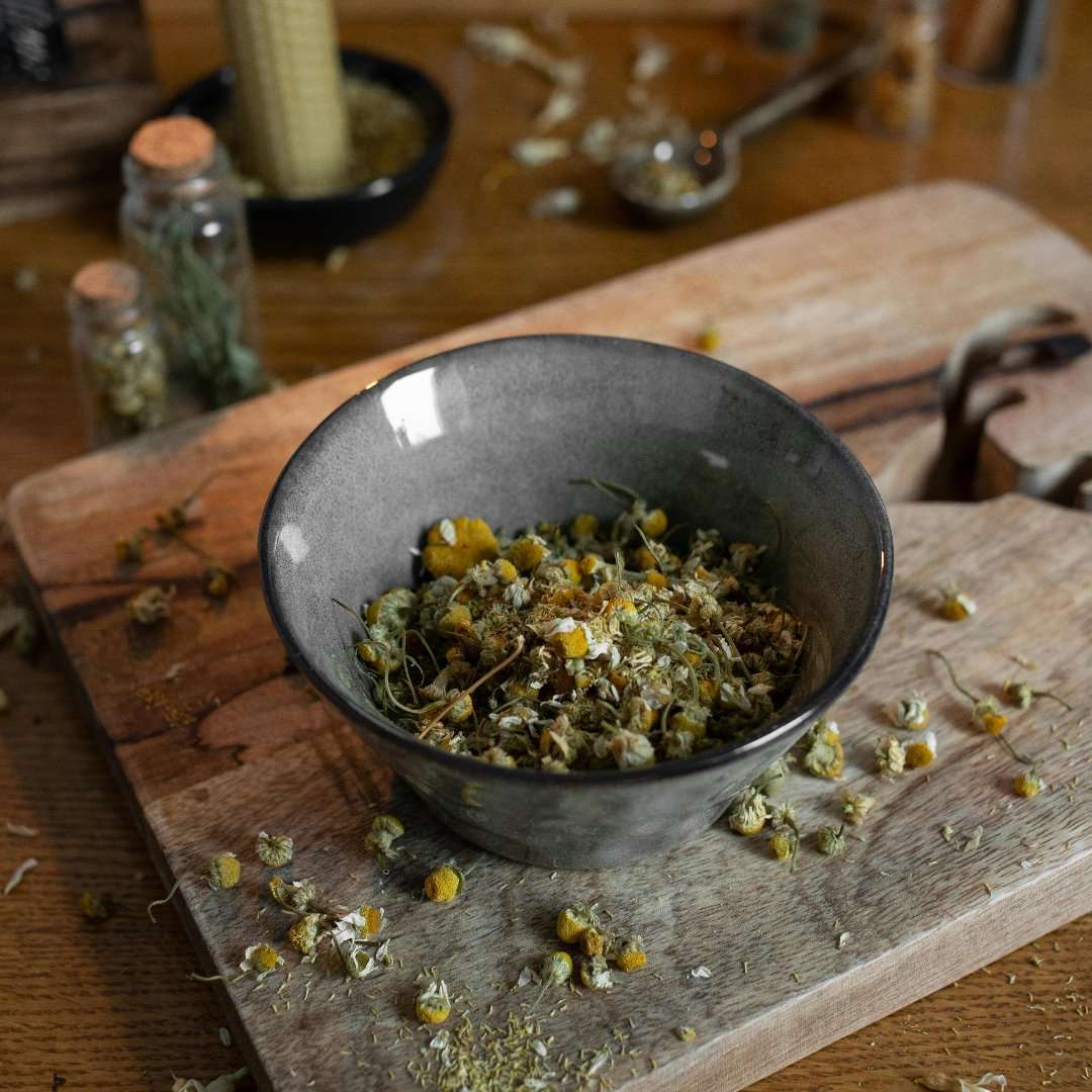 chamomile herbs for spells and magick