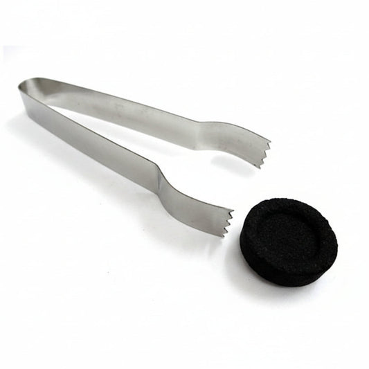 stainless steel tongs for charcoal when burning resins and incense