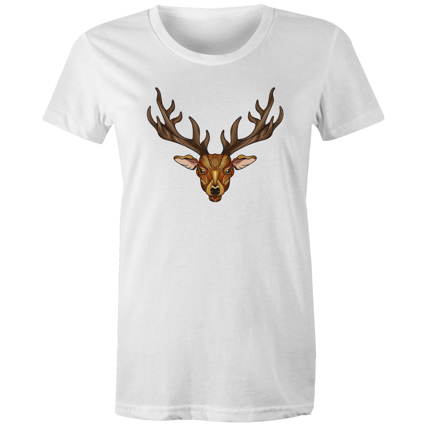 Women's Earthfolk T shirt - Totem Deer