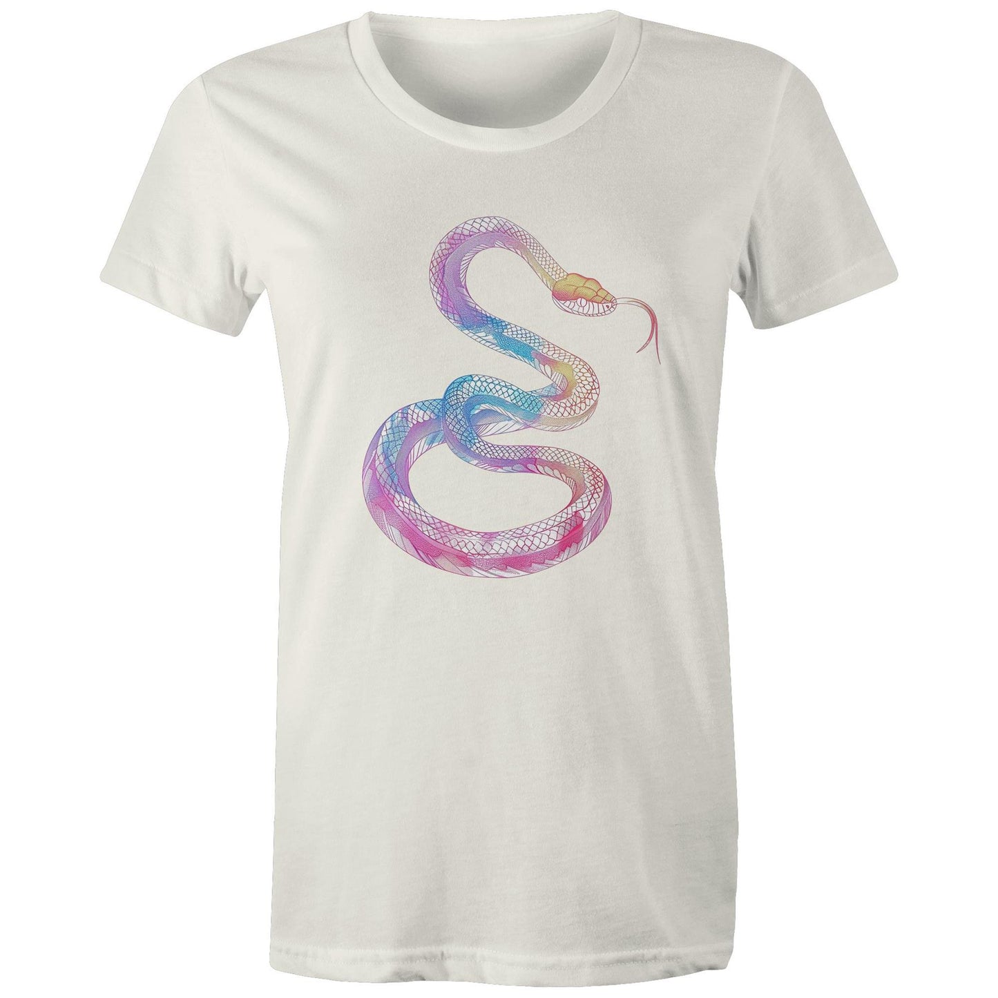 Women's Earthfolk T shirt - Rainbow Serpent