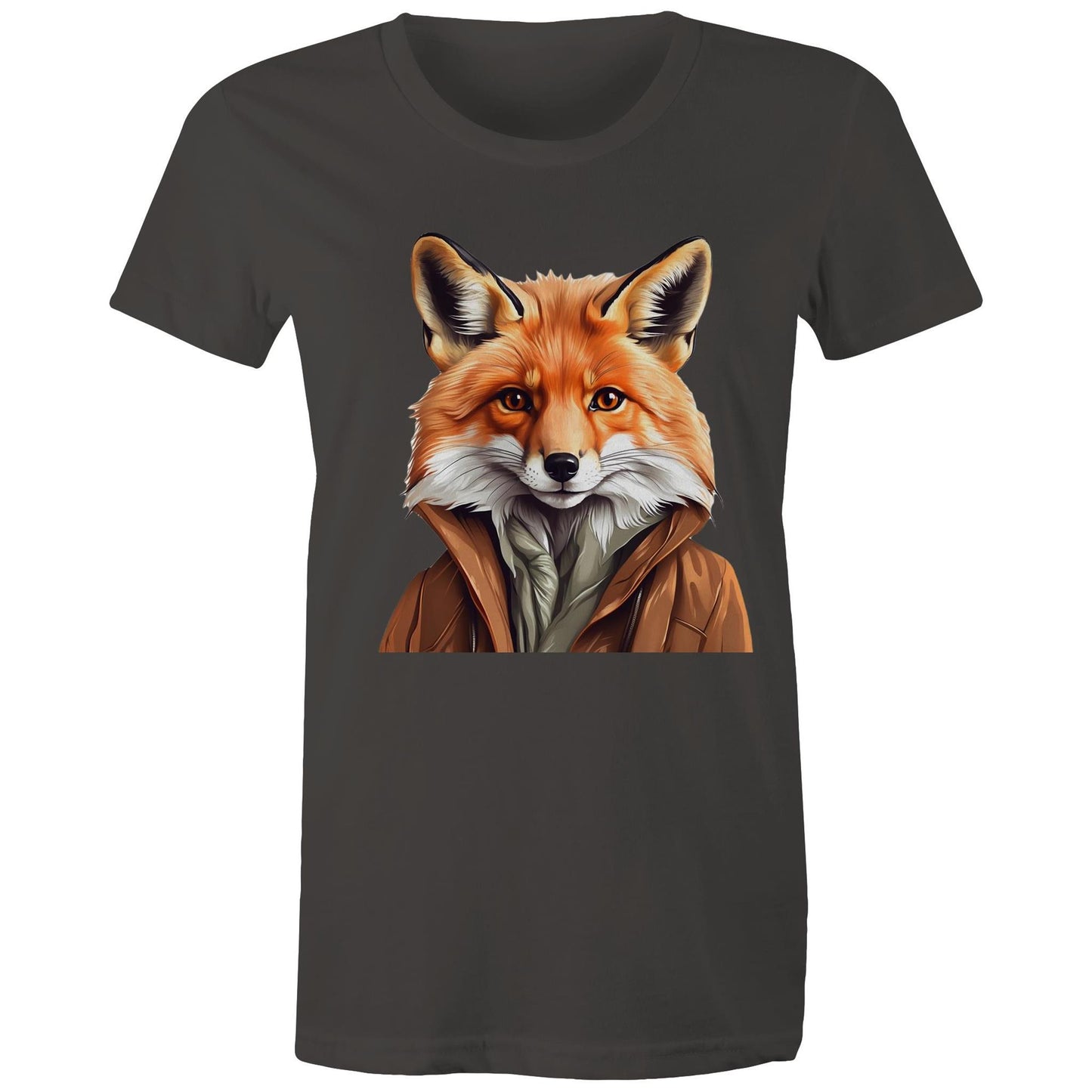 Women's Earthfolk Printed T shirt - Fantastic Fox