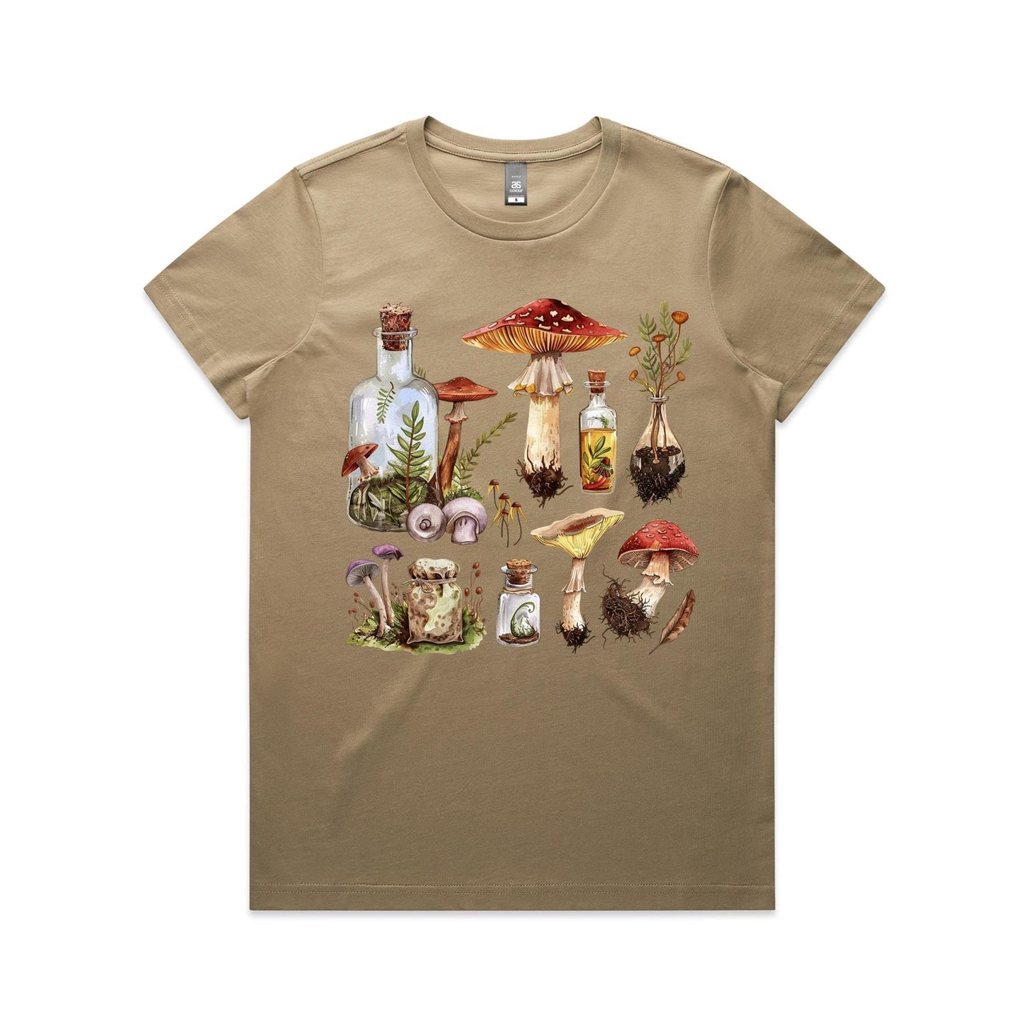 Women's Earthfolk T-shirt - Mushroom Potions
