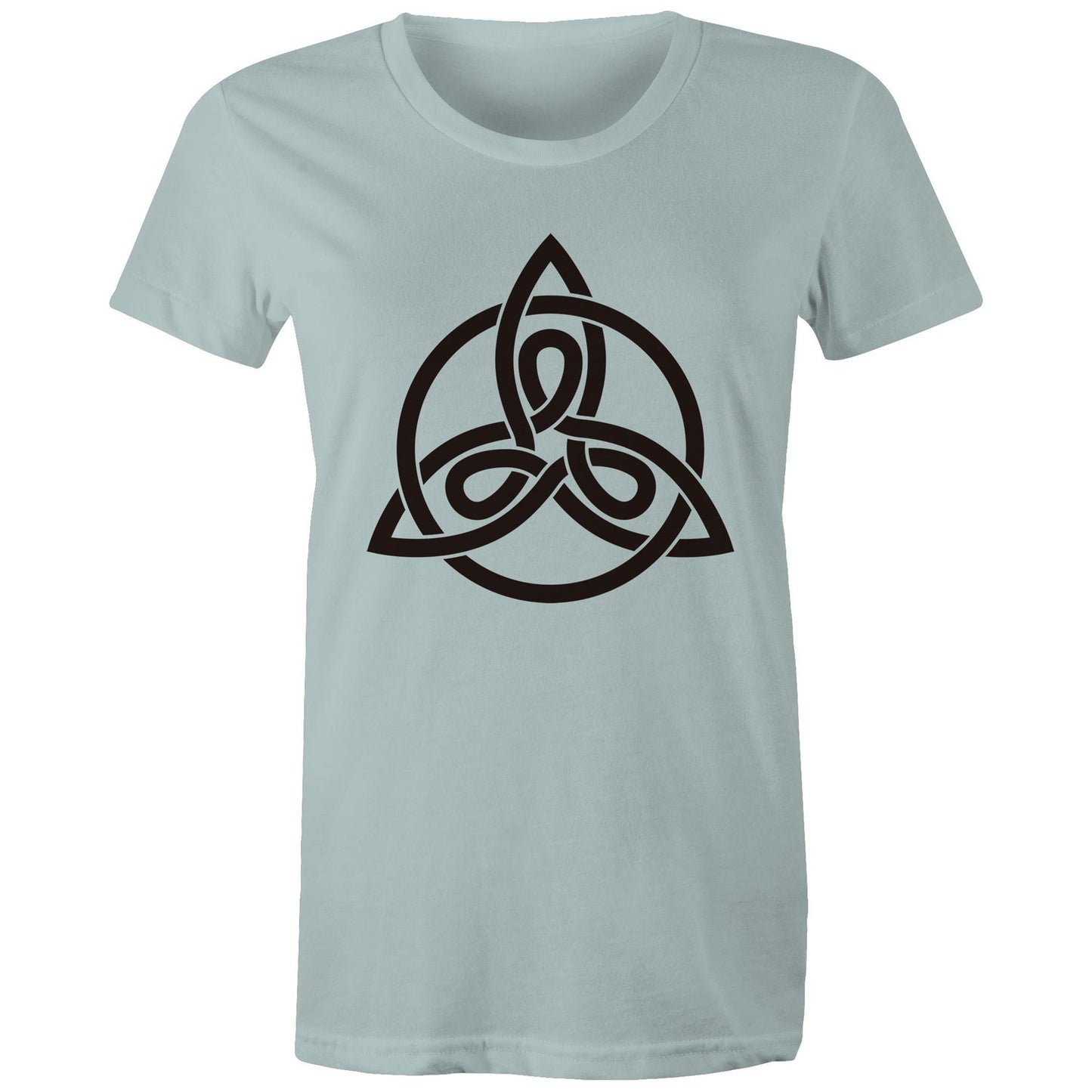 Women's Earthfolk T shirt - Celtic Knot - The Crescent Moon