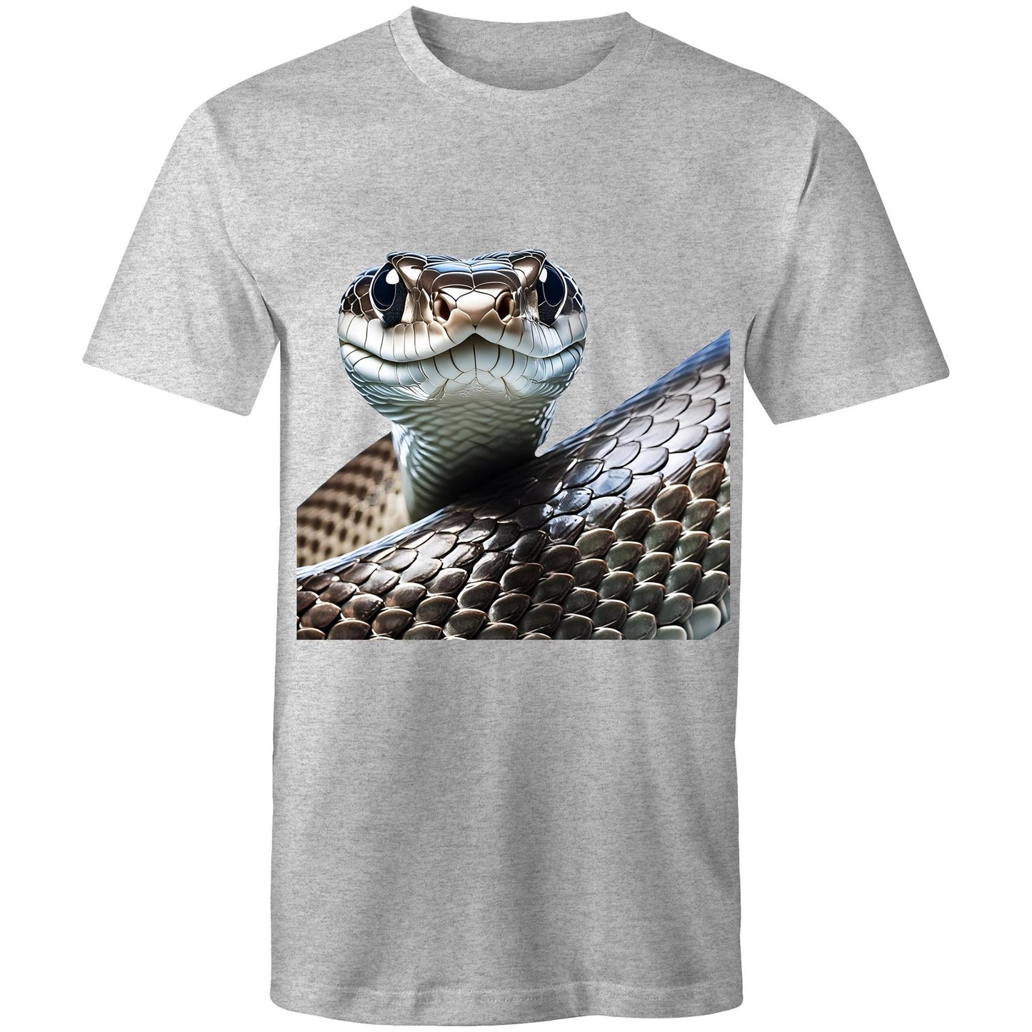 Men's Earthfolk Printed T shirt - SSSnake - The Crescent Moon