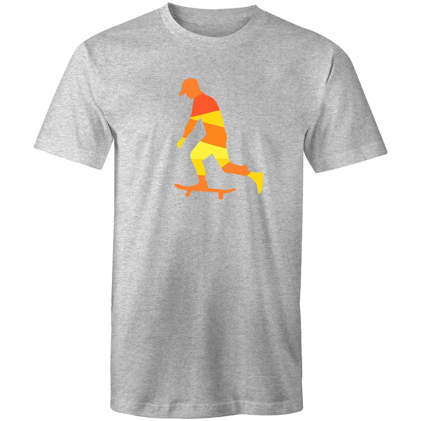 Men's Earthfolk T shirt - Sunset Skater