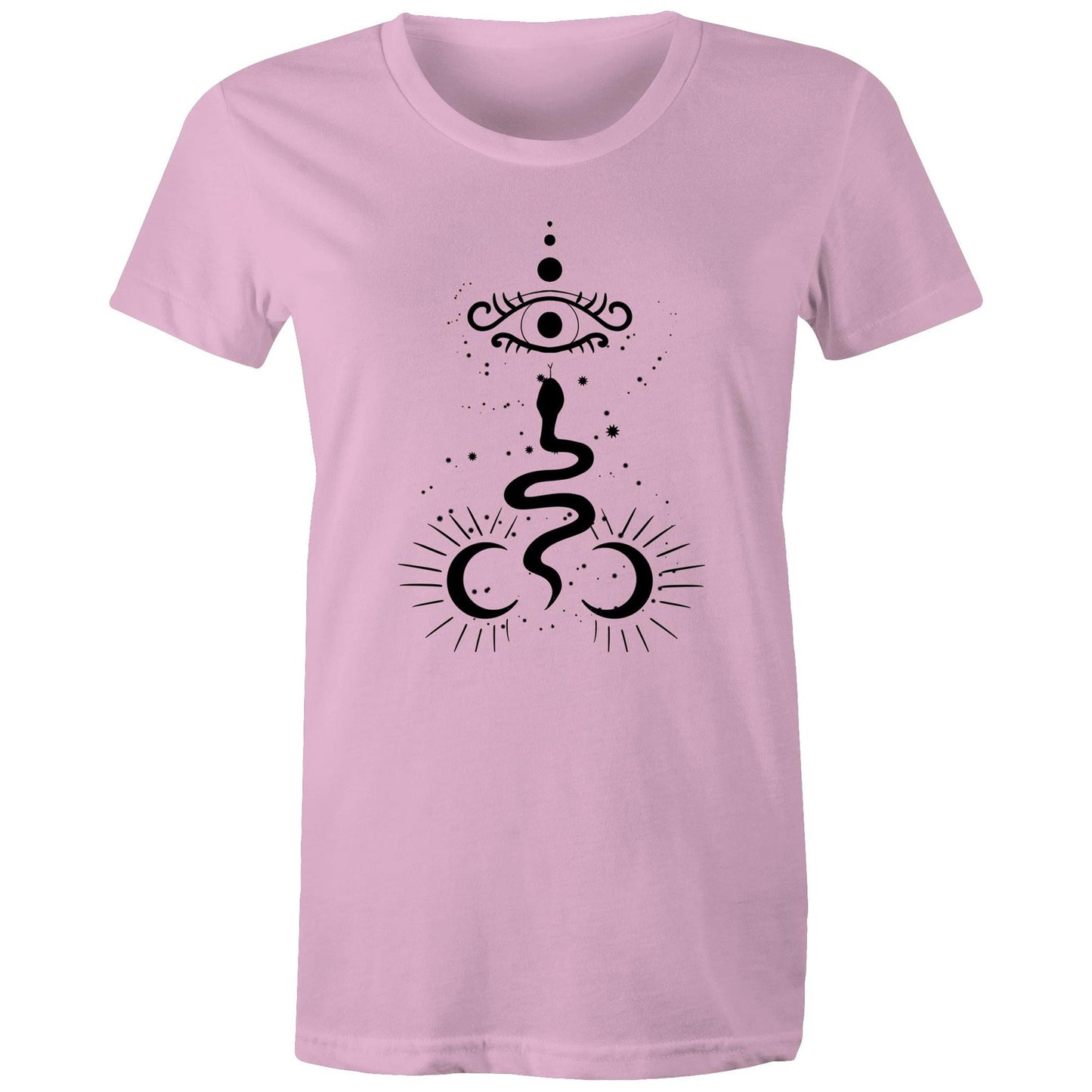 Women's Earthfolk T shirt - Mystery Serpent