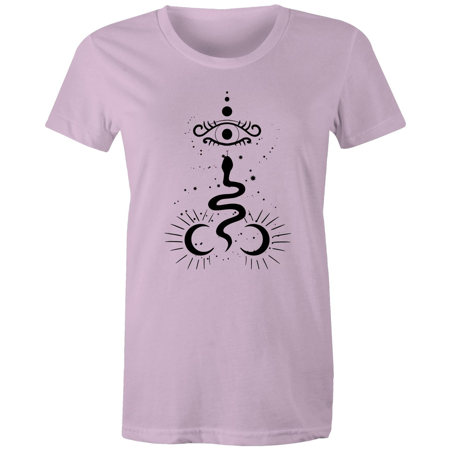 Women's Earthfolk T shirt - Mystery Serpent