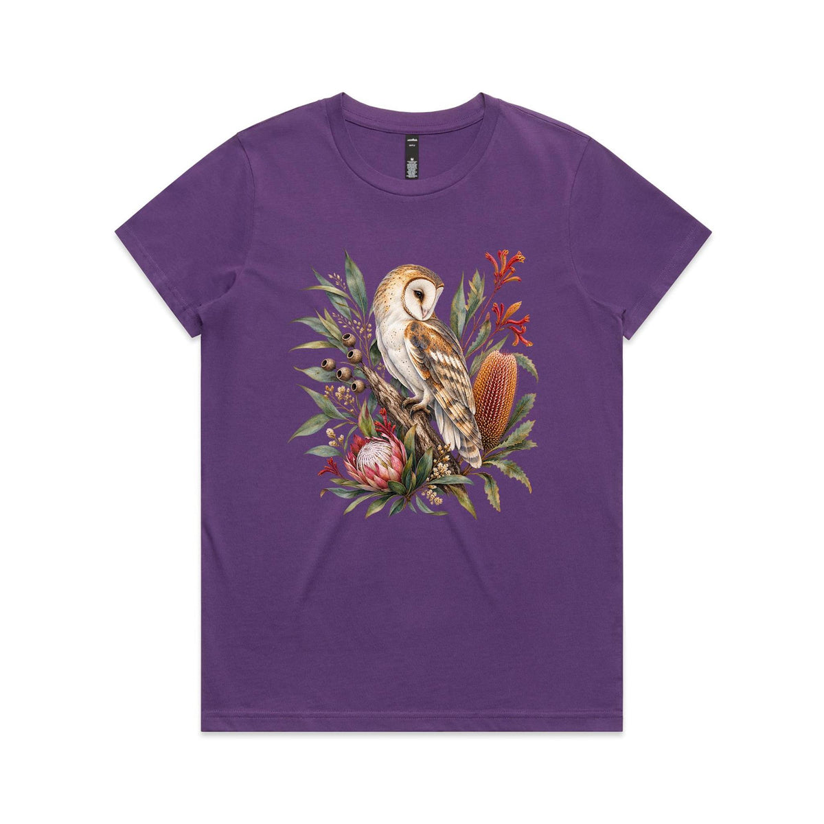 Women's Owl Botanical T-shirt
