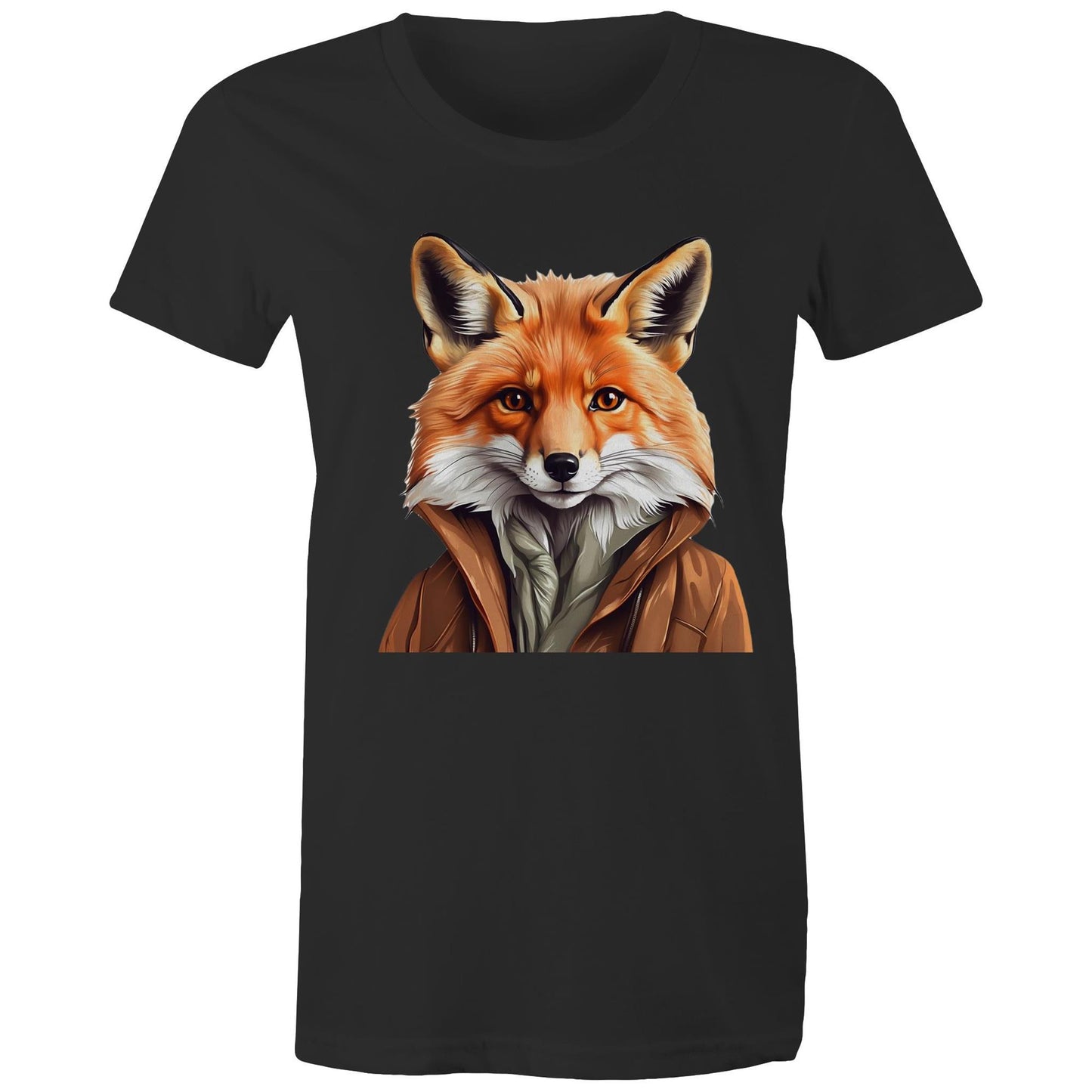 Women's Earthfolk Printed T shirt - Fantastic Fox