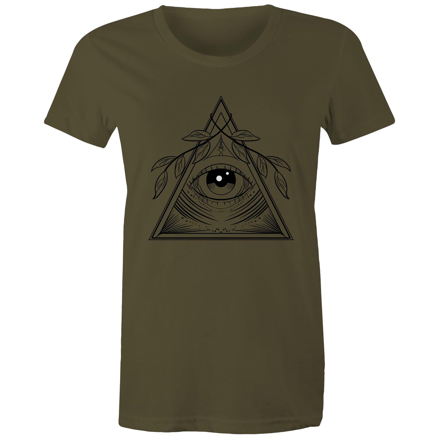 Womens Earthfolk T shirt - Natures Eye