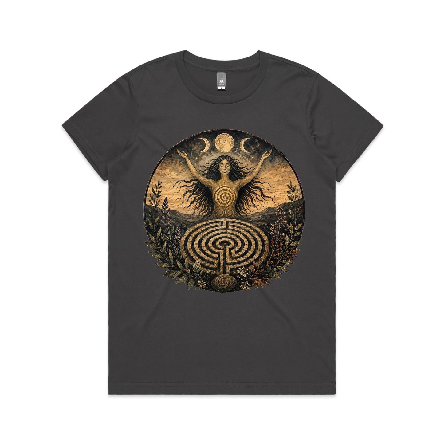 Goddess of the Labyrinth T-Shirt | Goddess Graphic Tee
