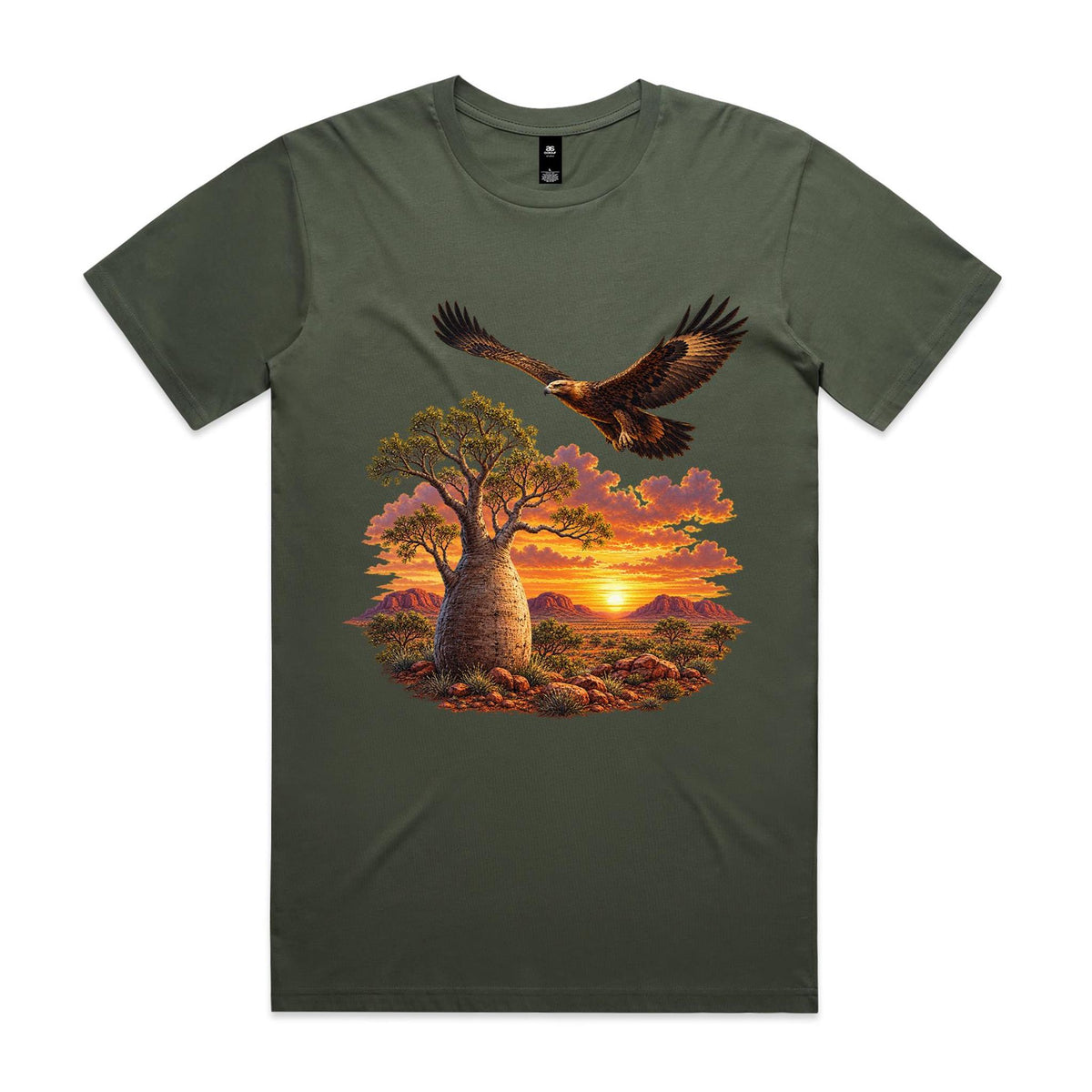 Men's Australian Outback Eagle T-Shirt | Earthfolk