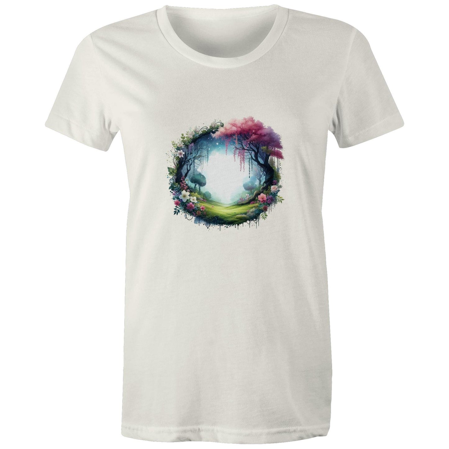 Women's Earthfolk Printed T shirt - Magickal Portal
