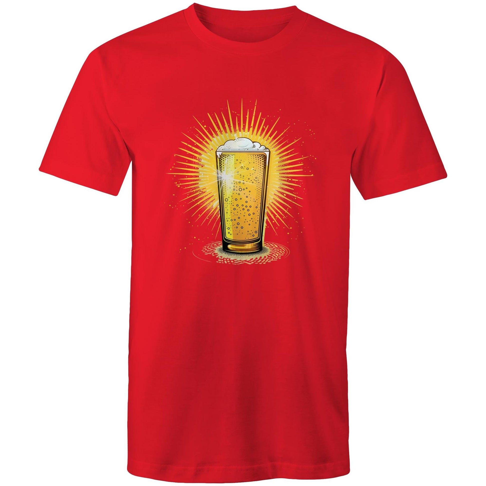 Men's Earthfolk T shirt - Holy Grail Beer - The Crescent Moon