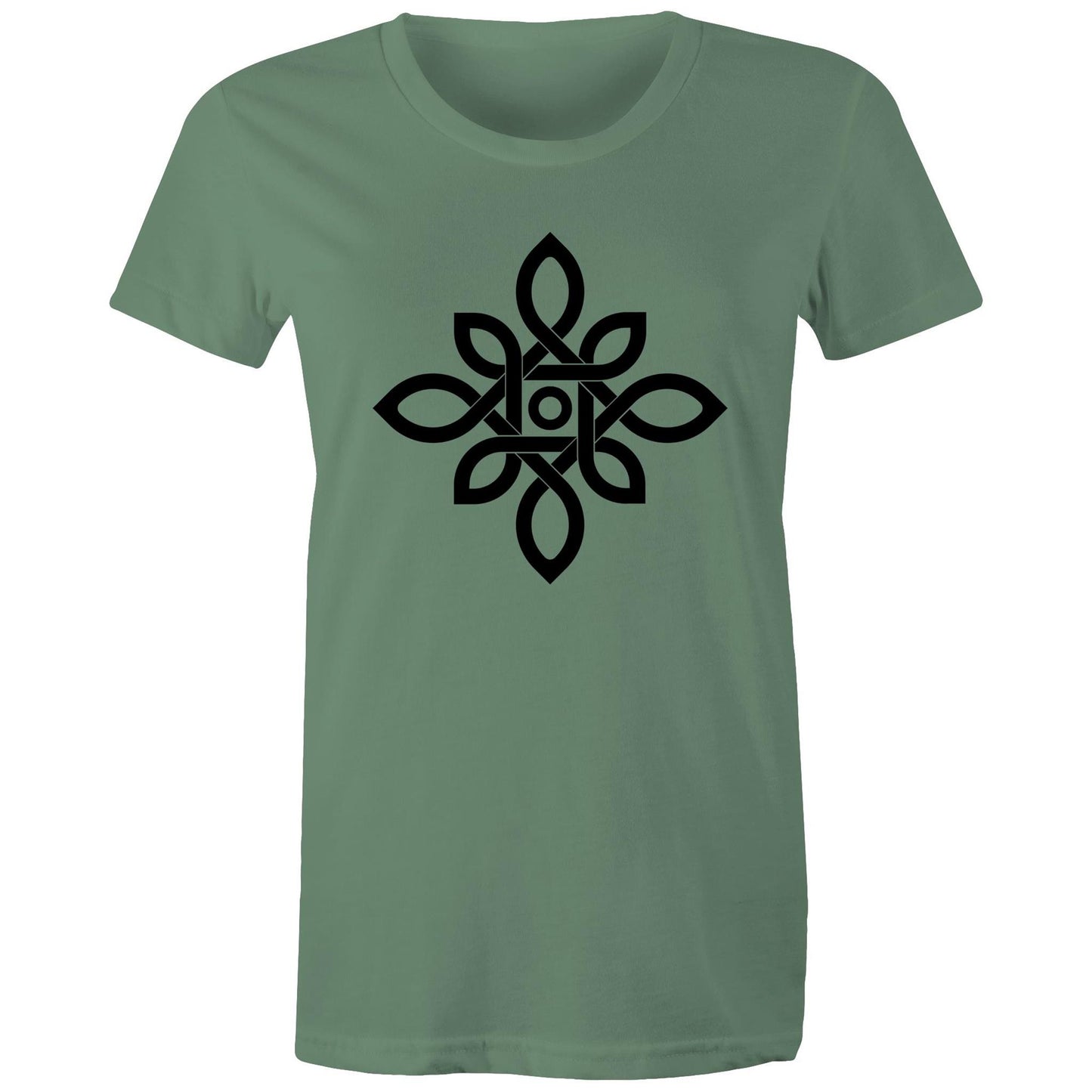 Women's Earthfolk T shirt - Celtic Nature Knot