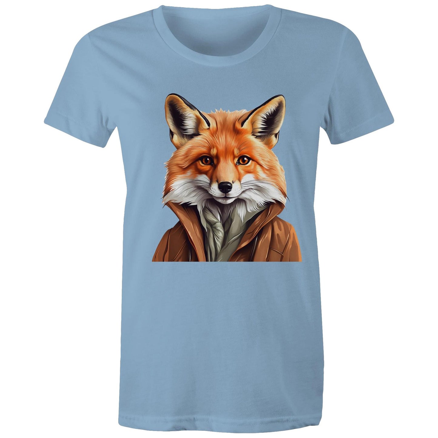 Women's Earthfolk Printed T shirt - Fantastic Fox