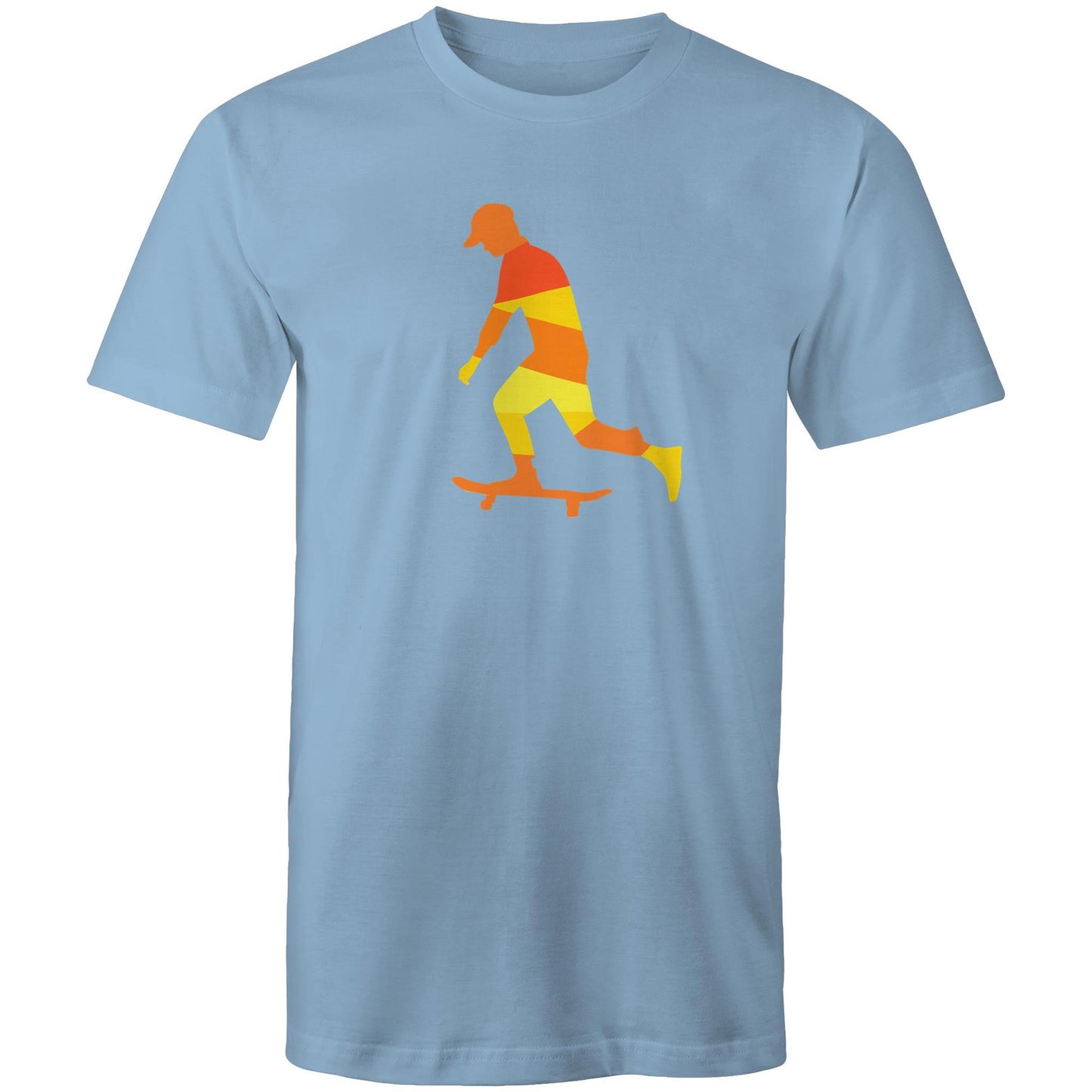 Men's Earthfolk T shirt - Sunset Skater