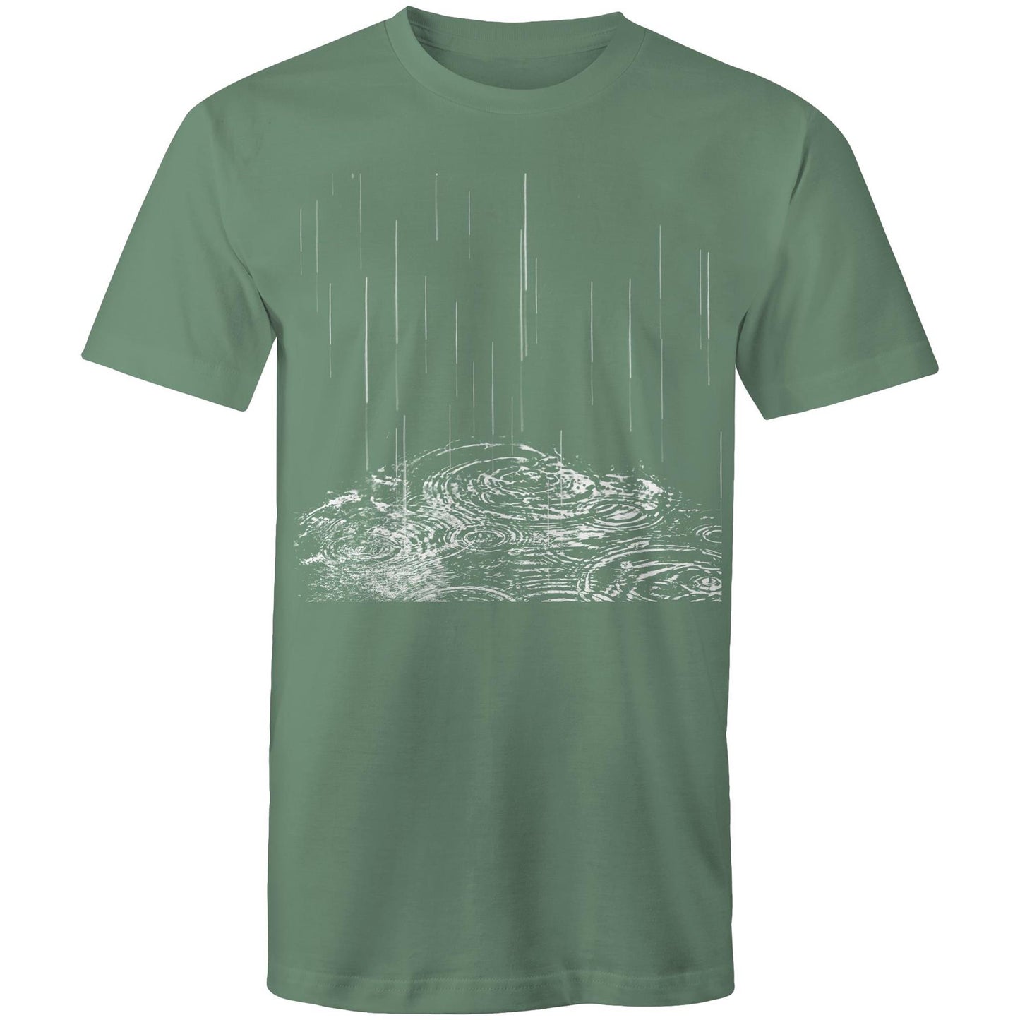 Men's Earthfolk Printed T shirt - Rain Drops