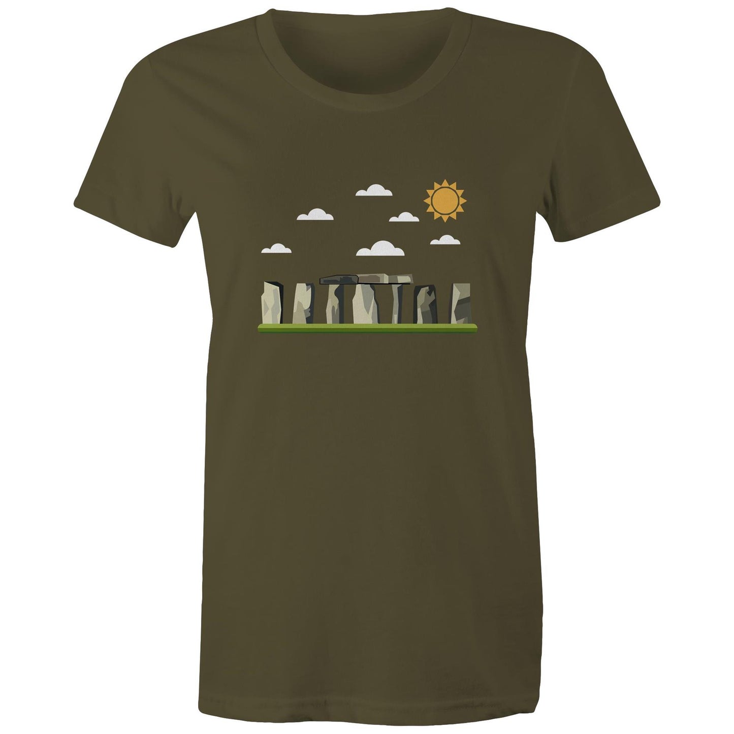 Women's Earthfolk T shirt - Standing Stones