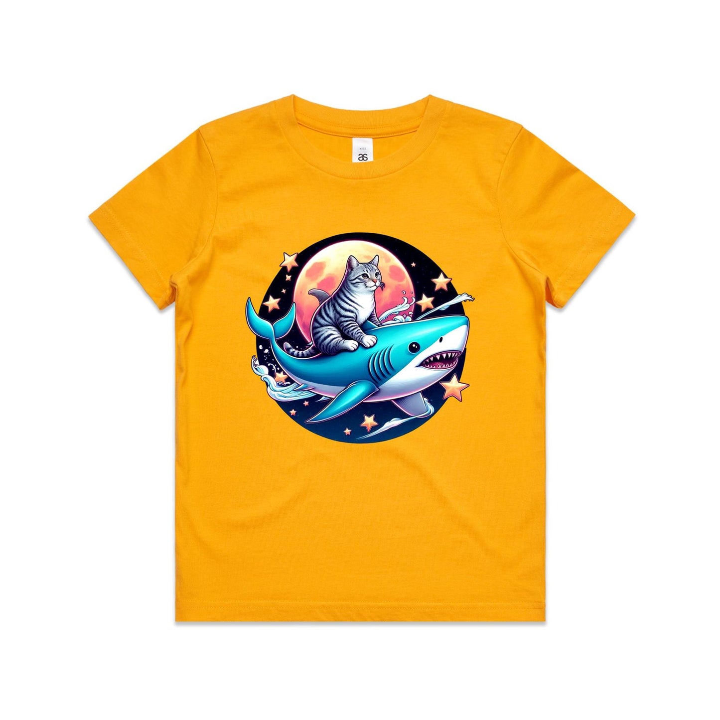 Kids Earthfolk Space Kitten T-shirt
