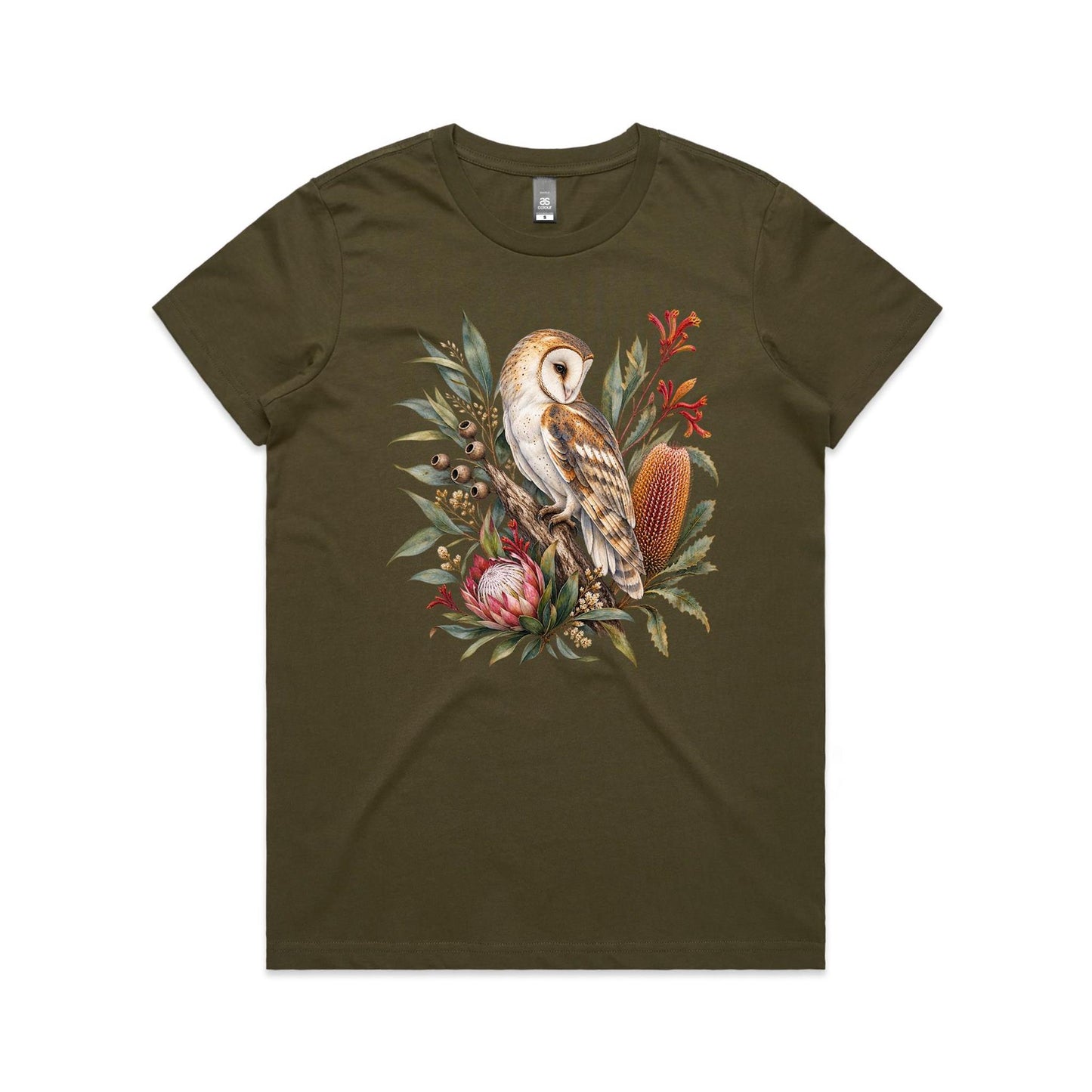 Women's Owl Botanical T-shirt