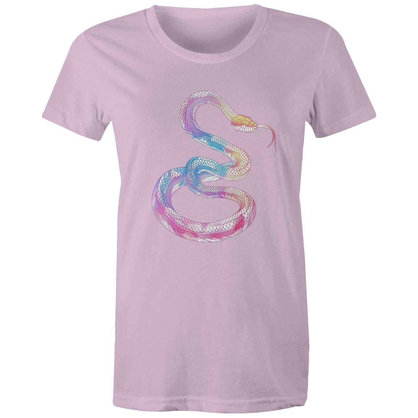 Women's Earthfolk T shirt - Rainbow Serpent