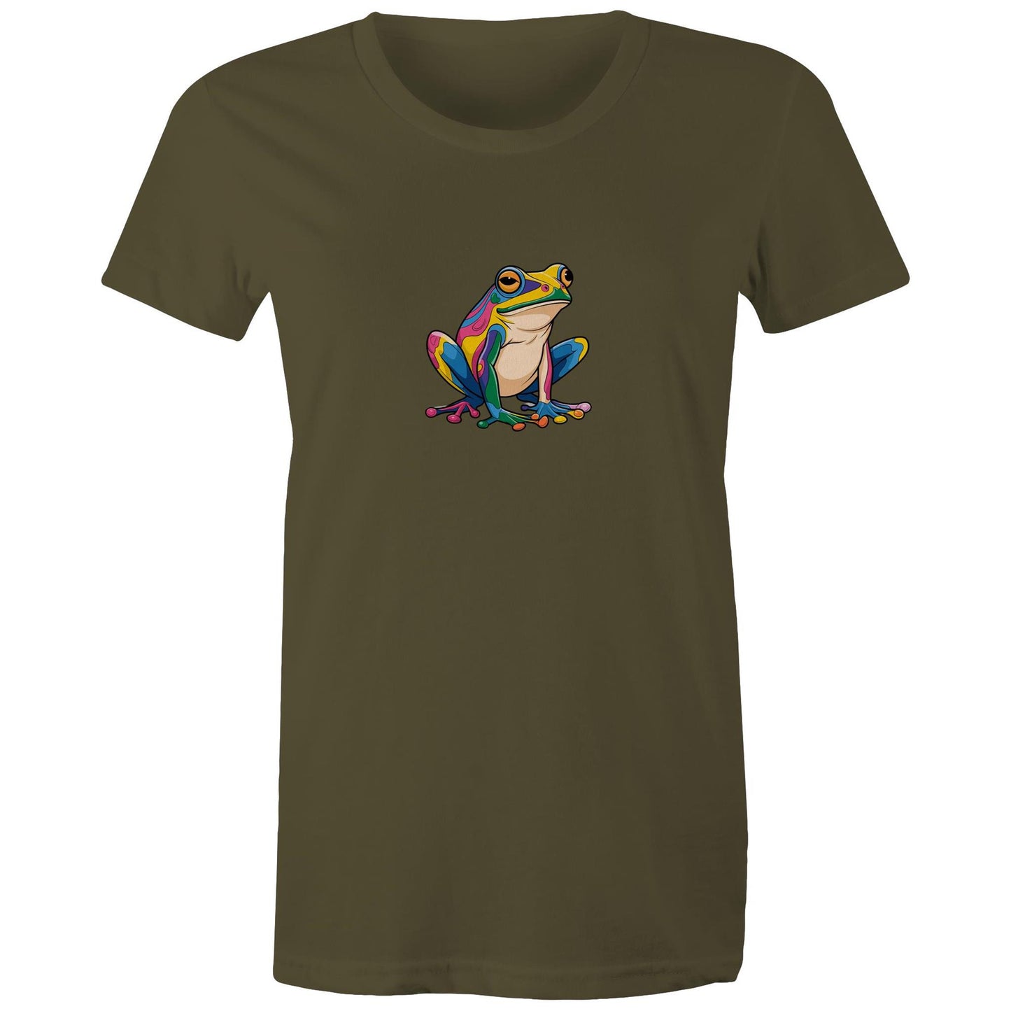 Women's Earthfolk T shirt - Peace Frog