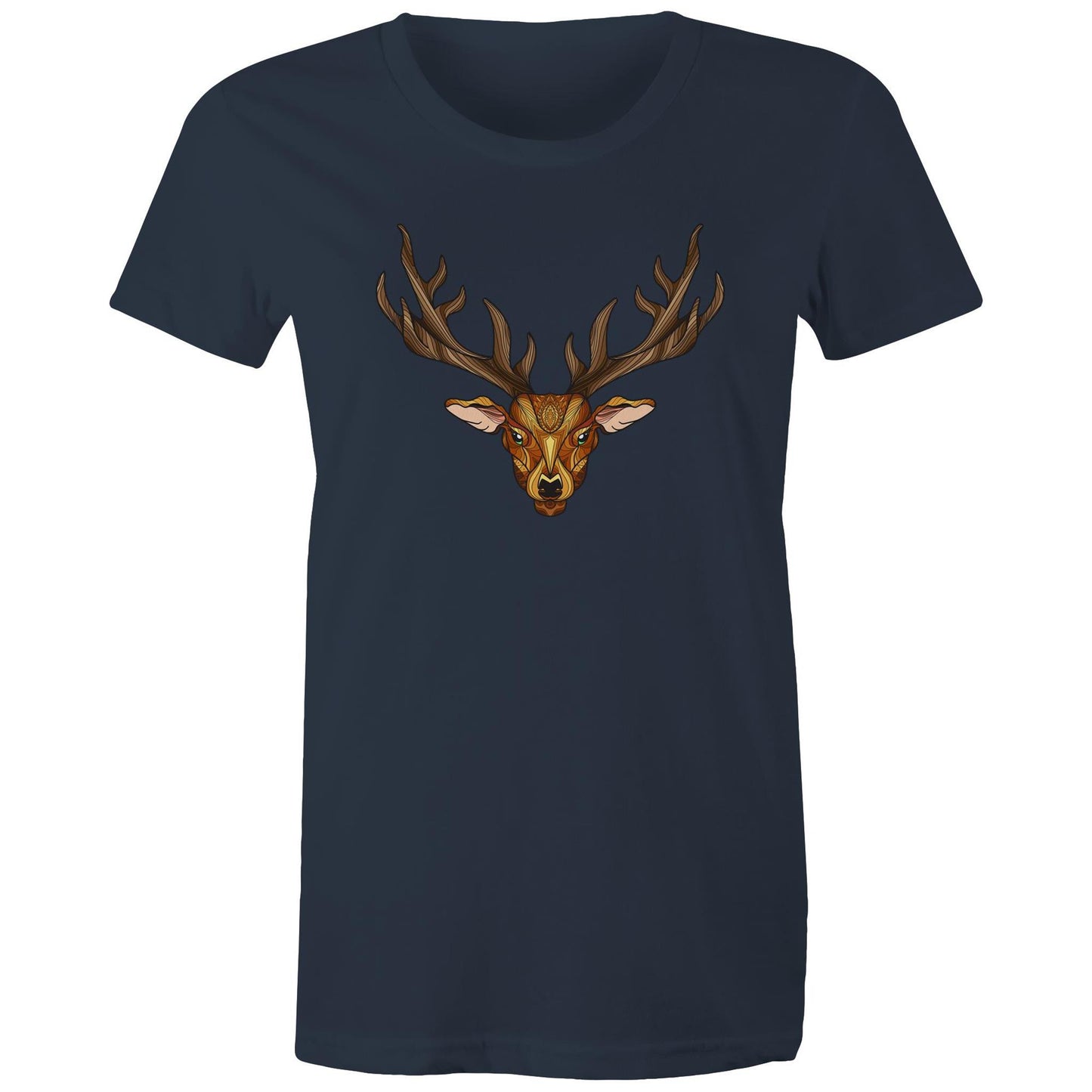 Women's Earthfolk T shirt - Totem Deer