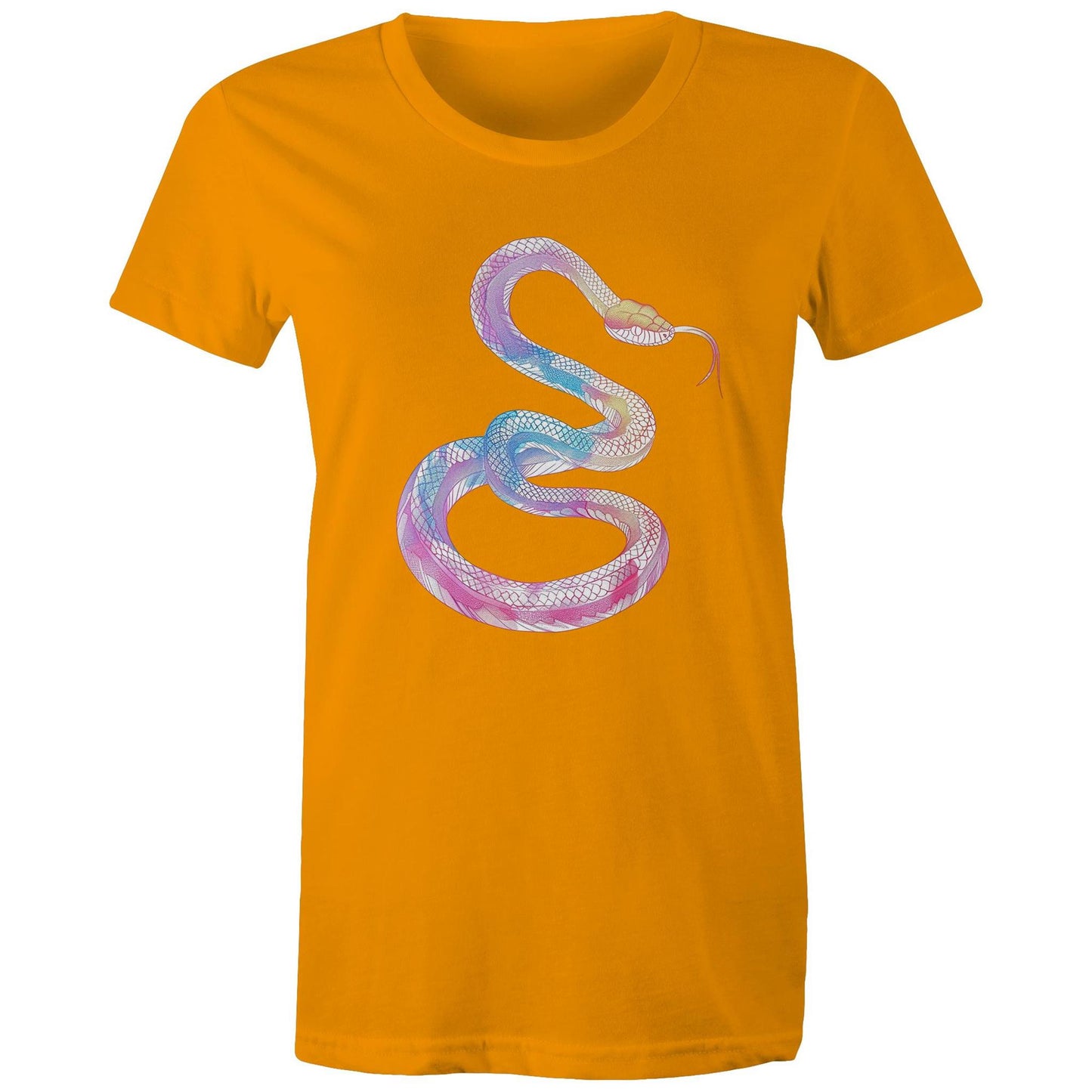 Women's Earthfolk T shirt - Rainbow Serpent